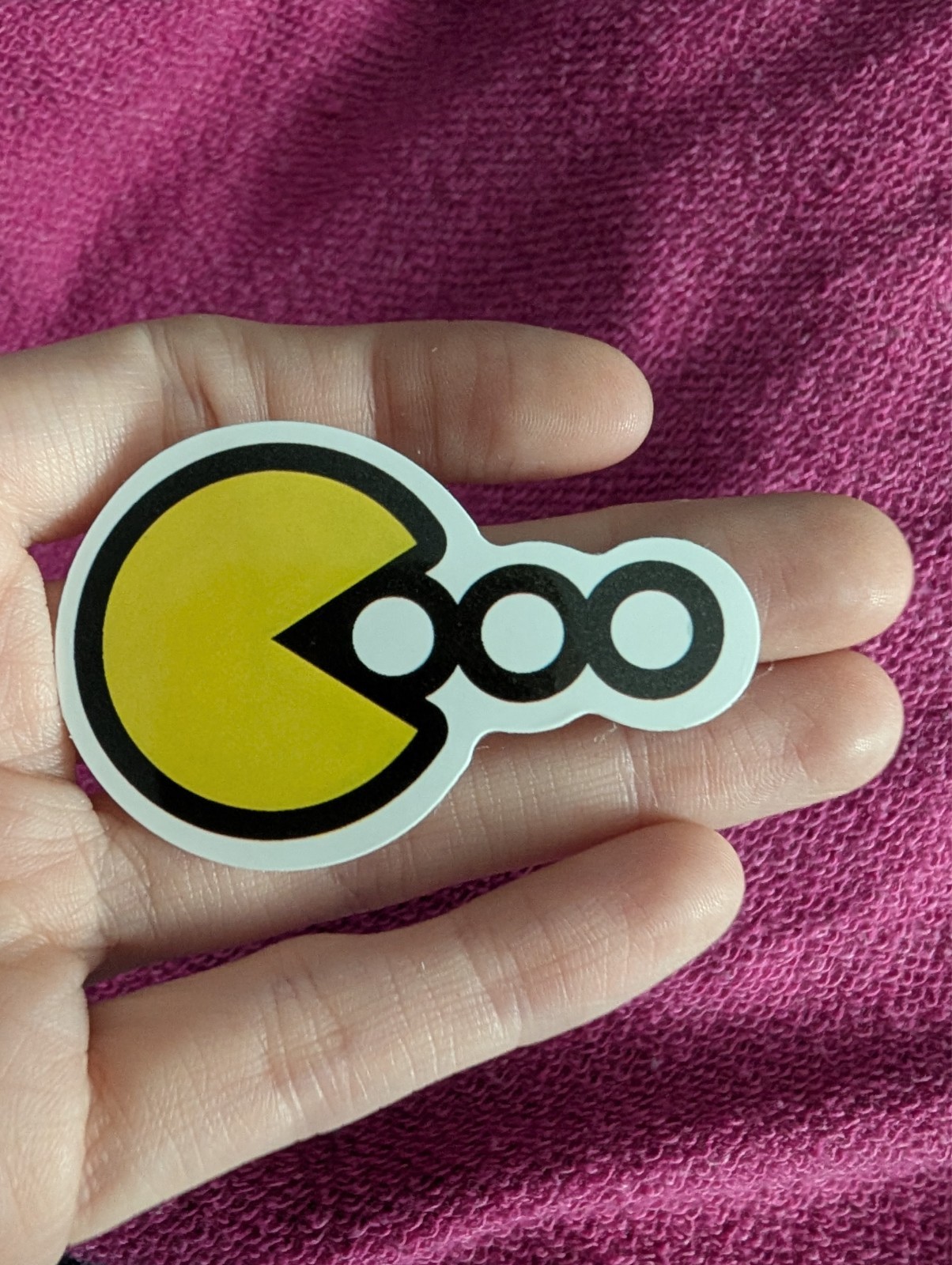 Pac-Man Sticker – Retro Arcade, Video Game, Blinky, Ghost, Pinky, Clyde