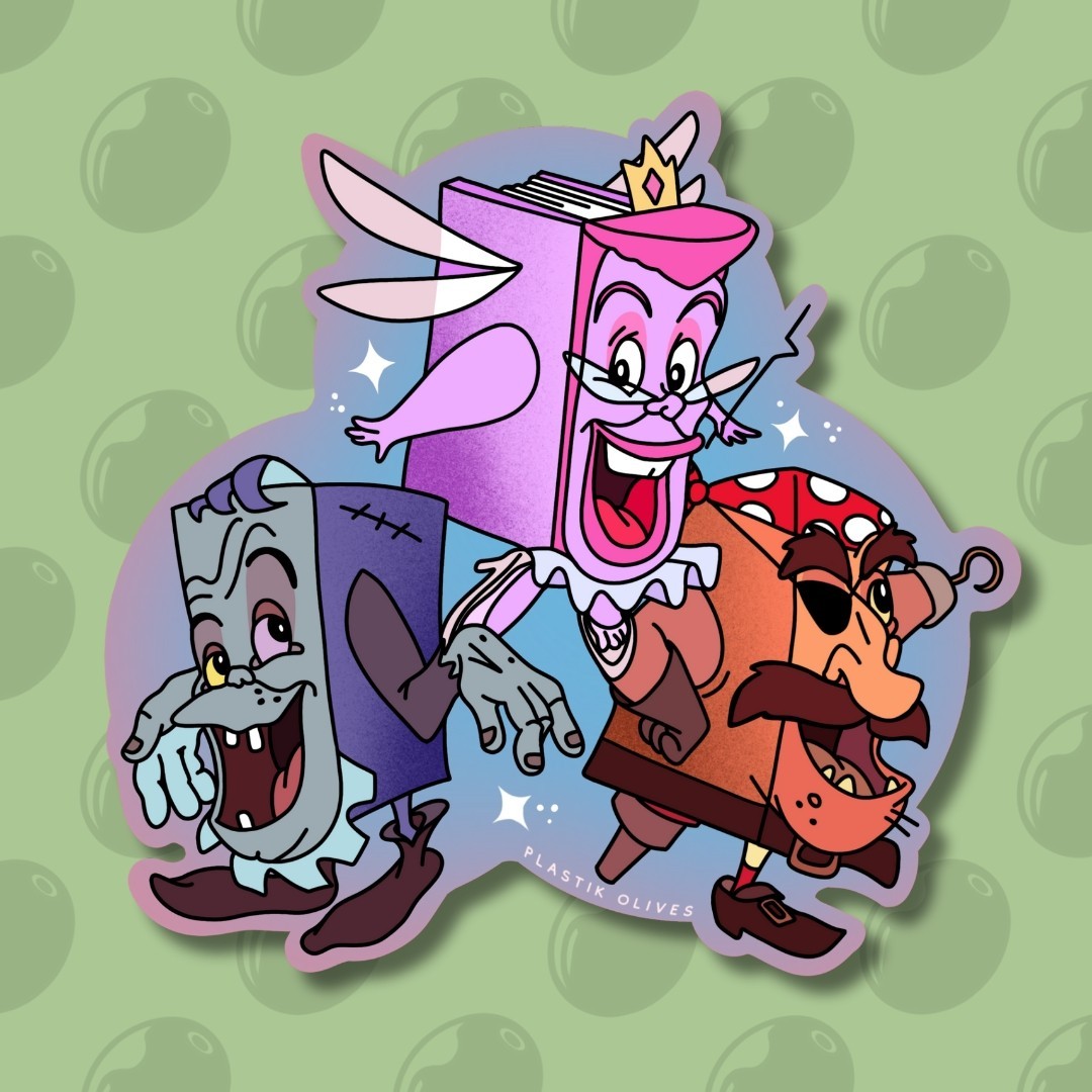 3 in. Pagemaster Sticker