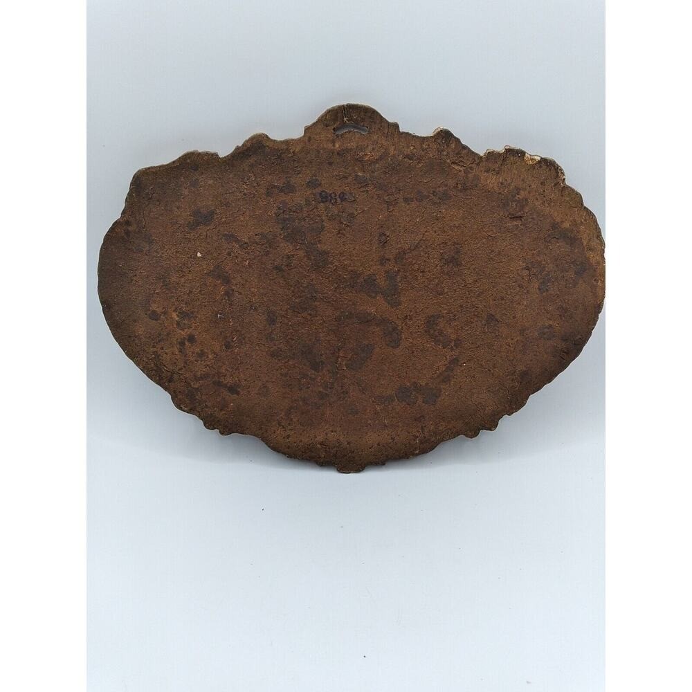 Vintage Faux Wood Resin Ceramic ?Mother Wall Plaque Vintage
