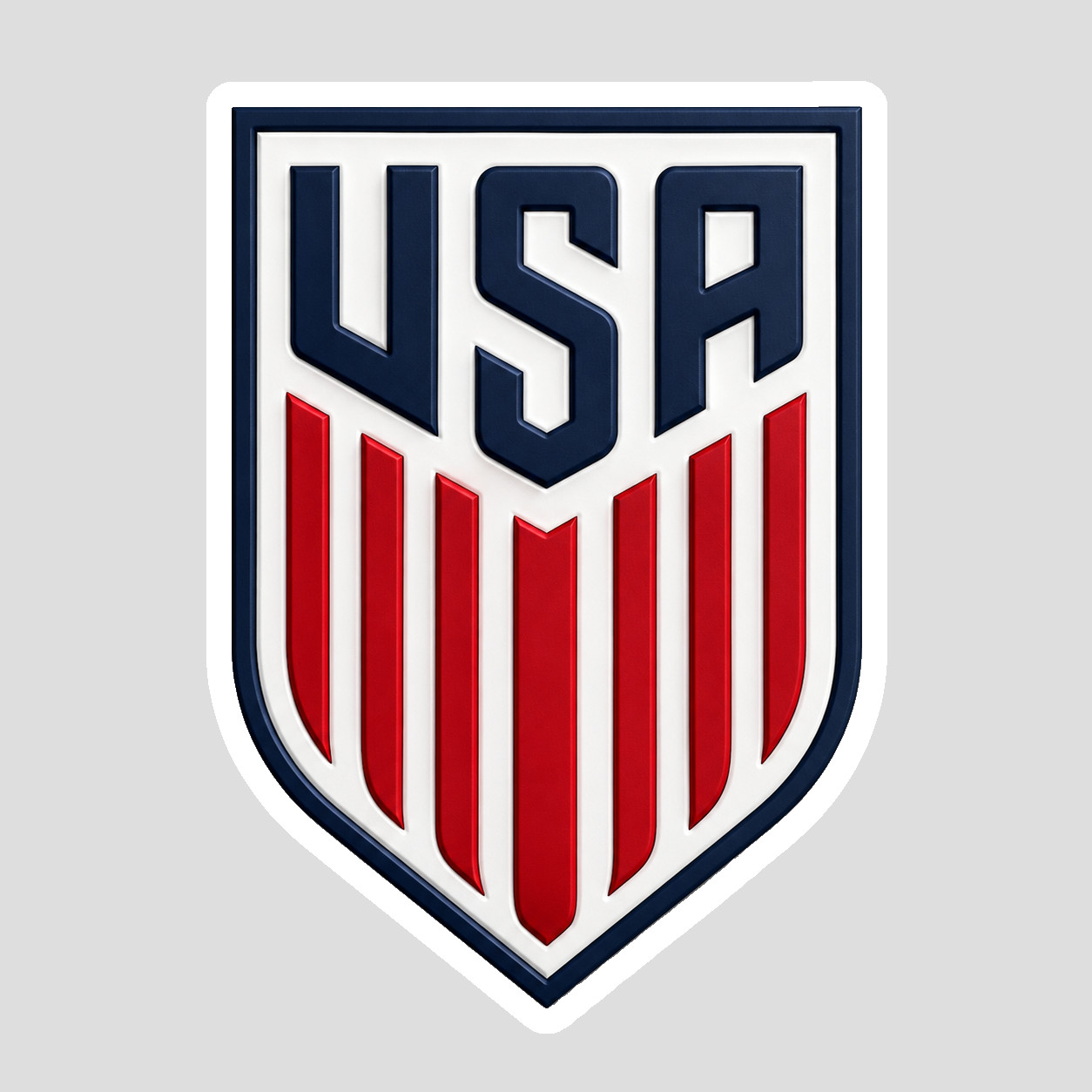 USA National Soccer Team Weather Resistant Vinyl Sticker/Decal 04