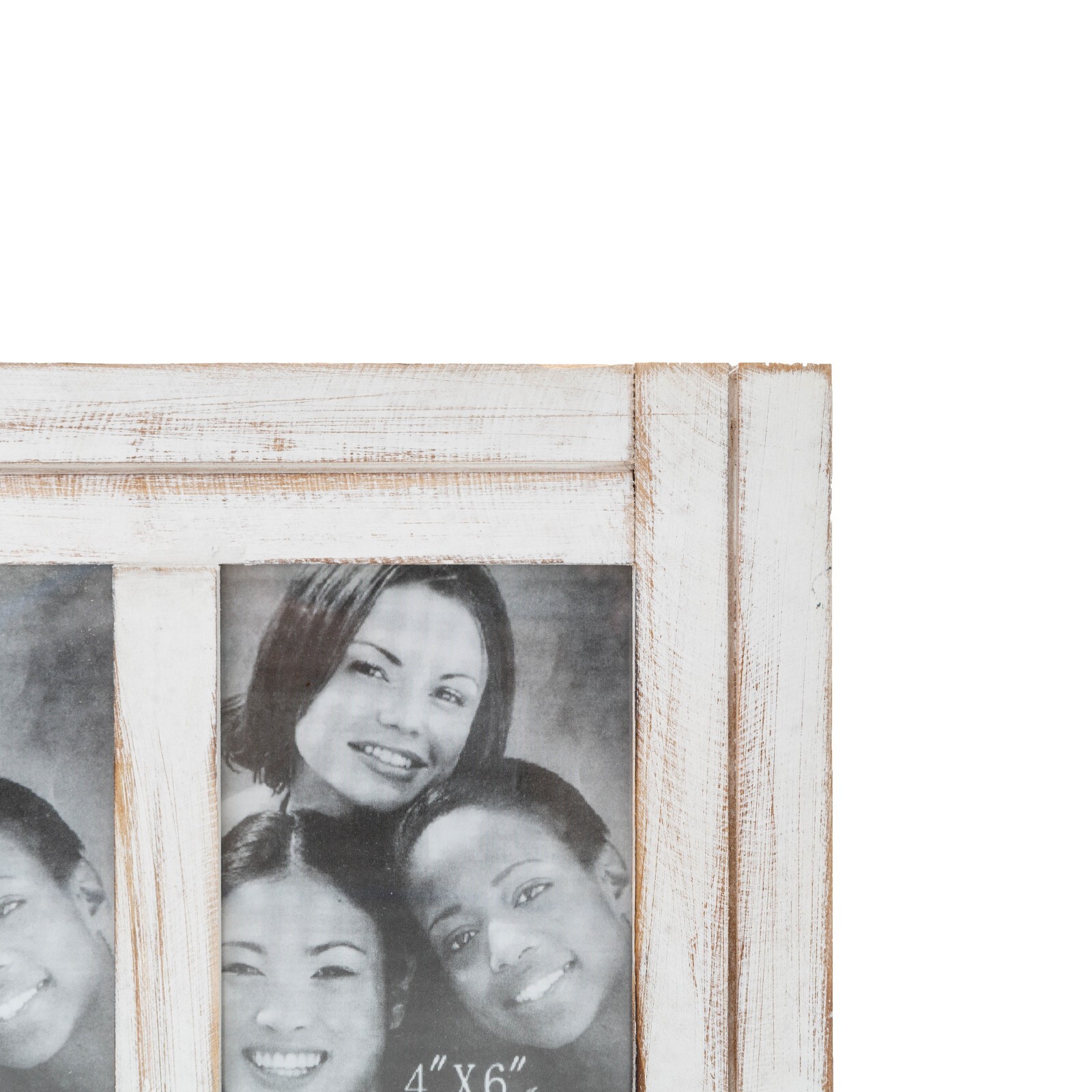 Wall display white frames can be displayed vertically or horizontally