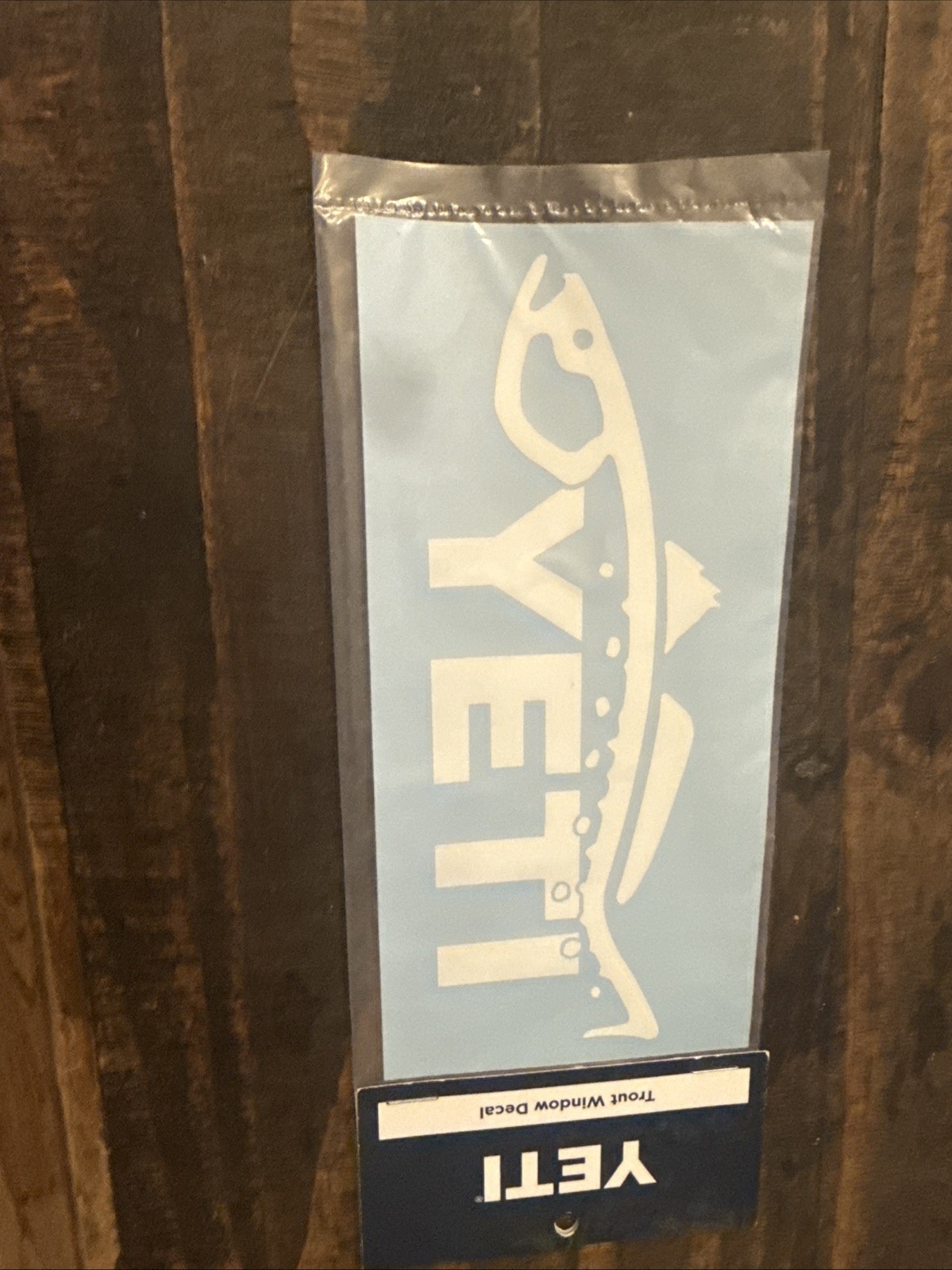 Yeti Window Sticker