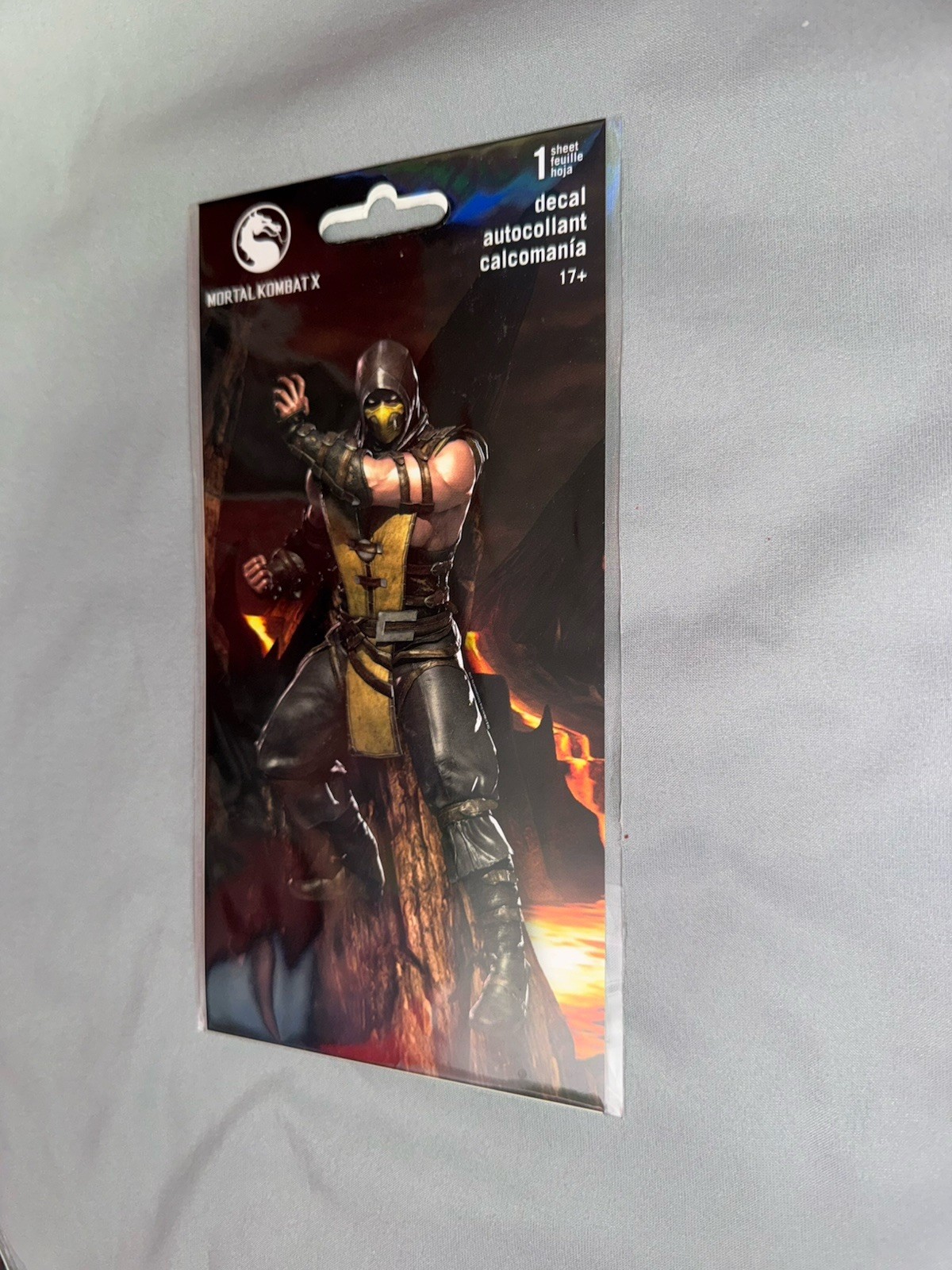 Mortal Kombat Scorpion Vinyl Decal