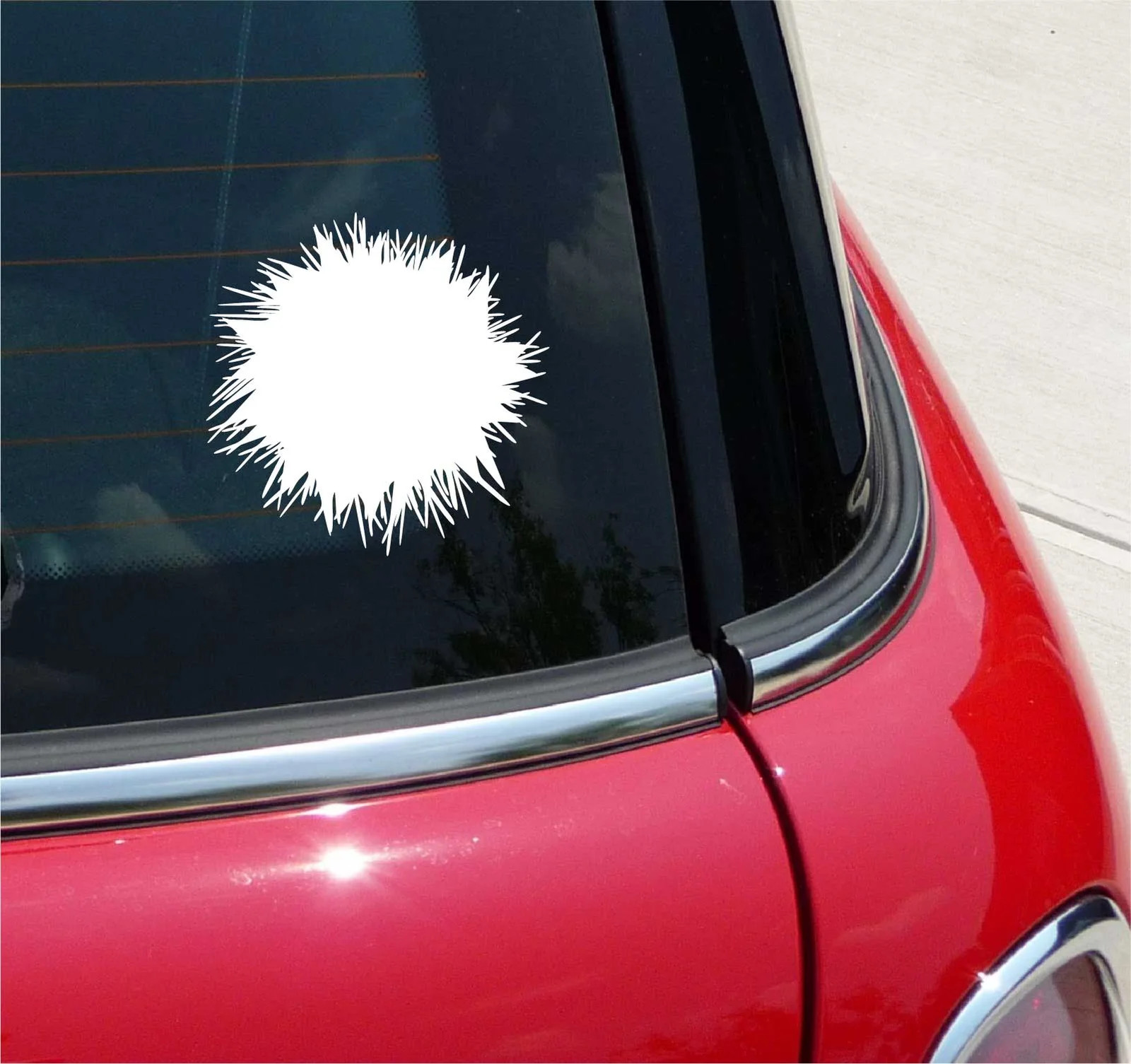SEA URCHIN HEDGEHOG OCEAN GRAPHIC DECAL STICKER ART CAR WALL DECOR