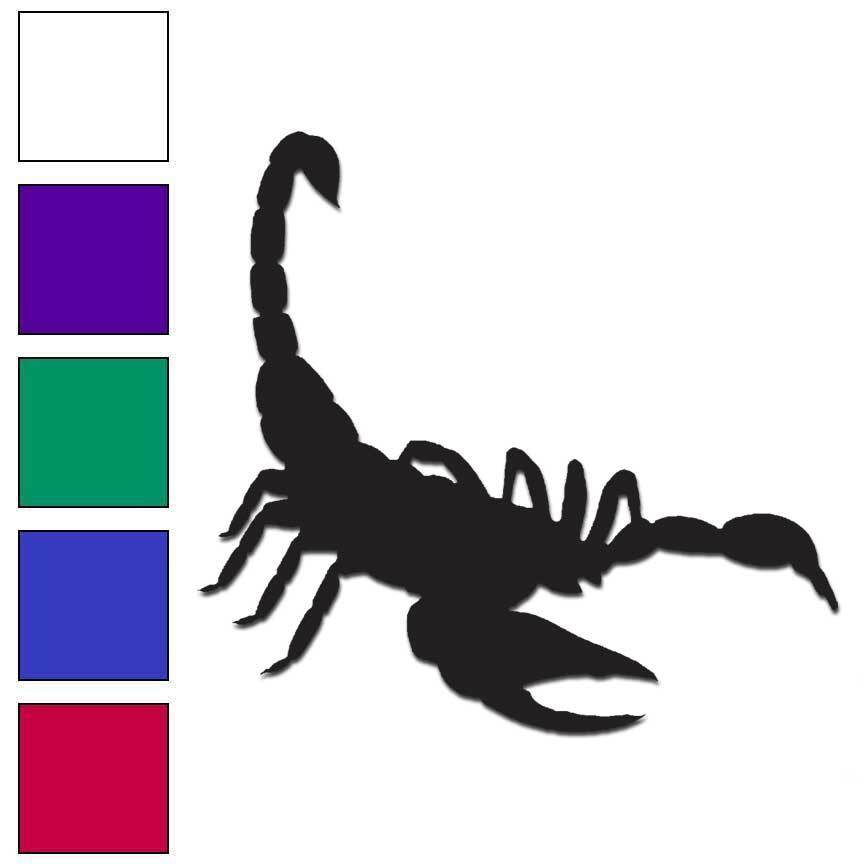 Scorpion, Vinyl Decal Sticker, Multiple Colors & Sizes #6104