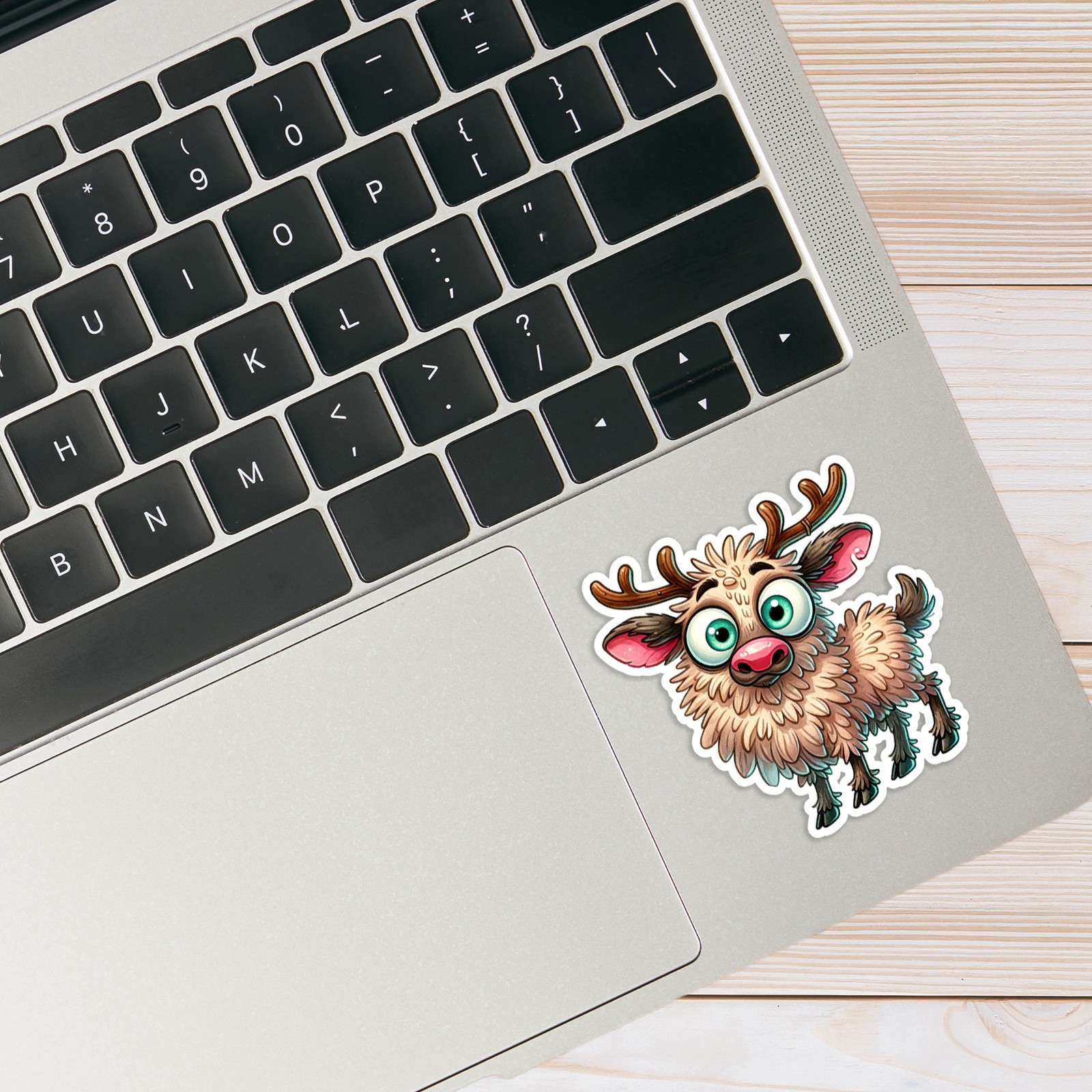 Cute Elk – Vinyl Decal Sticker – Car Window Laptop – #469