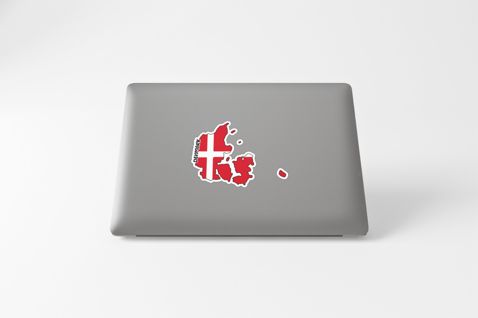 Denmark Map Flag Sticker Decal