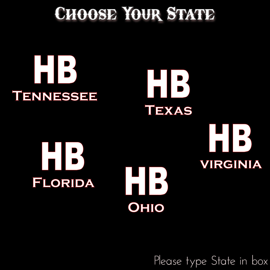 HB and your State – HOLLER BOYS Creek Squad Vinyl Decal Sticker Truck
