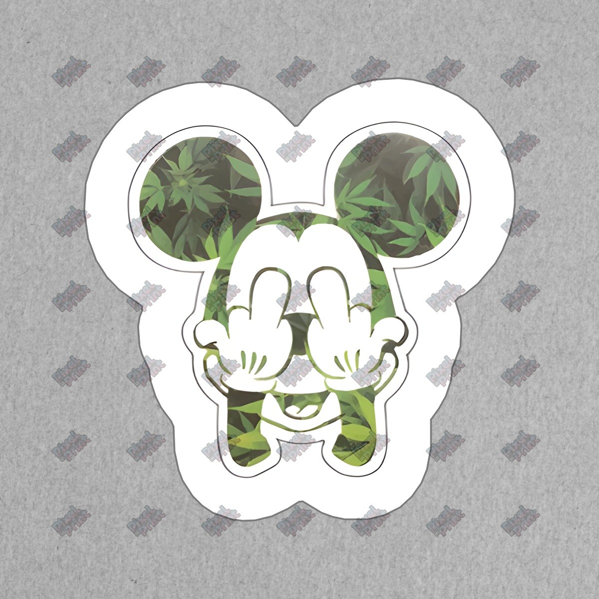 Trendy Mickey Mouse Vinyl Sticker Decal Fun Cartoon Design for #514917