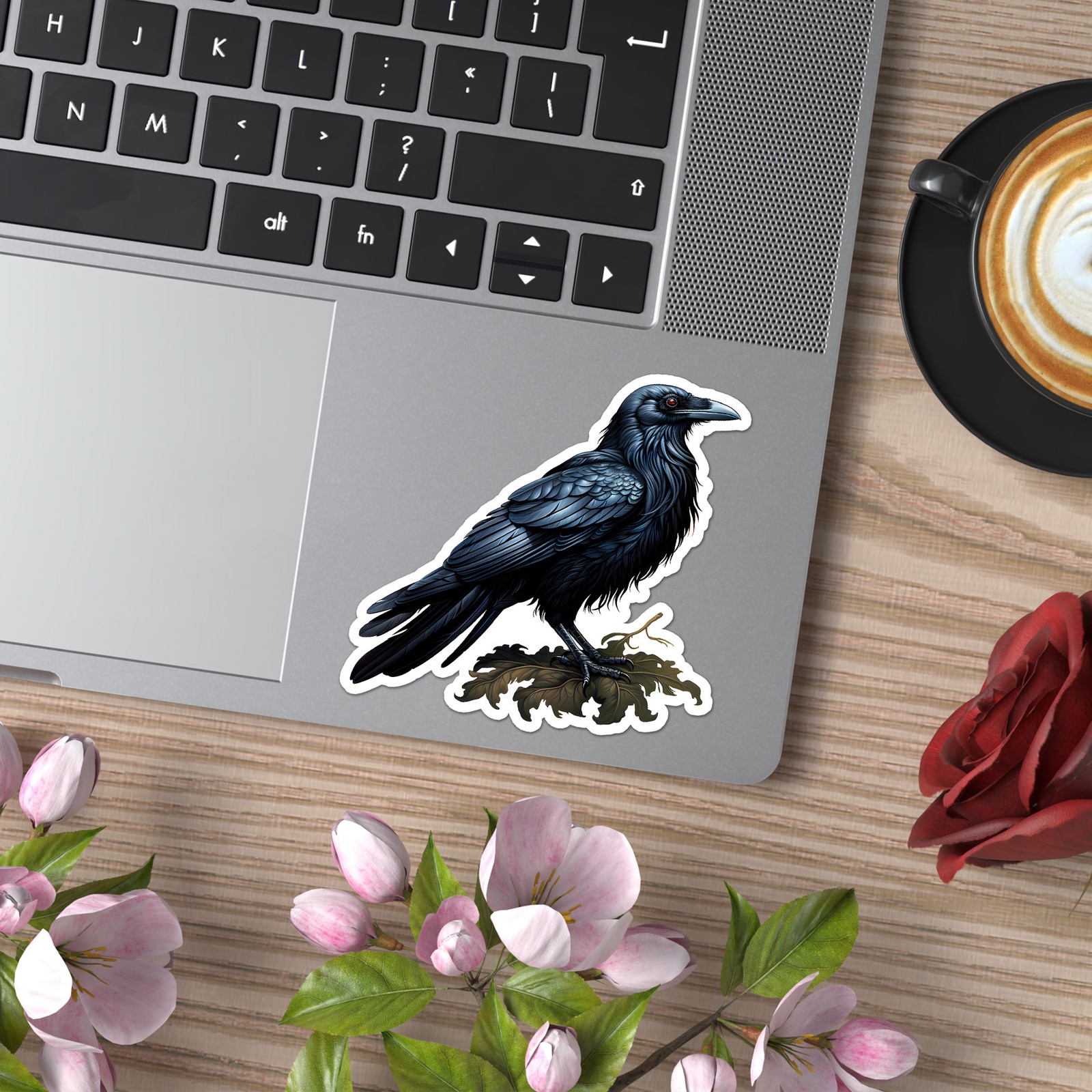 Raven Crow Blackbird – Vinyl Decal Sticker – Car Window Laptop – ebn12065