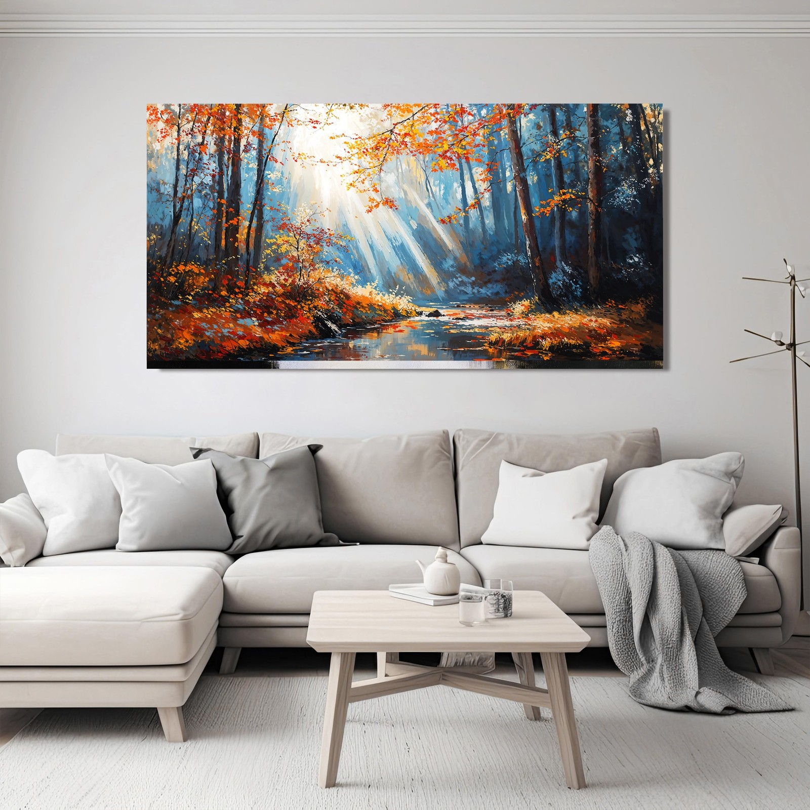Large Canvas Wall Art Decor Art Work For Wall Decor Nature Landscape Wall Art…