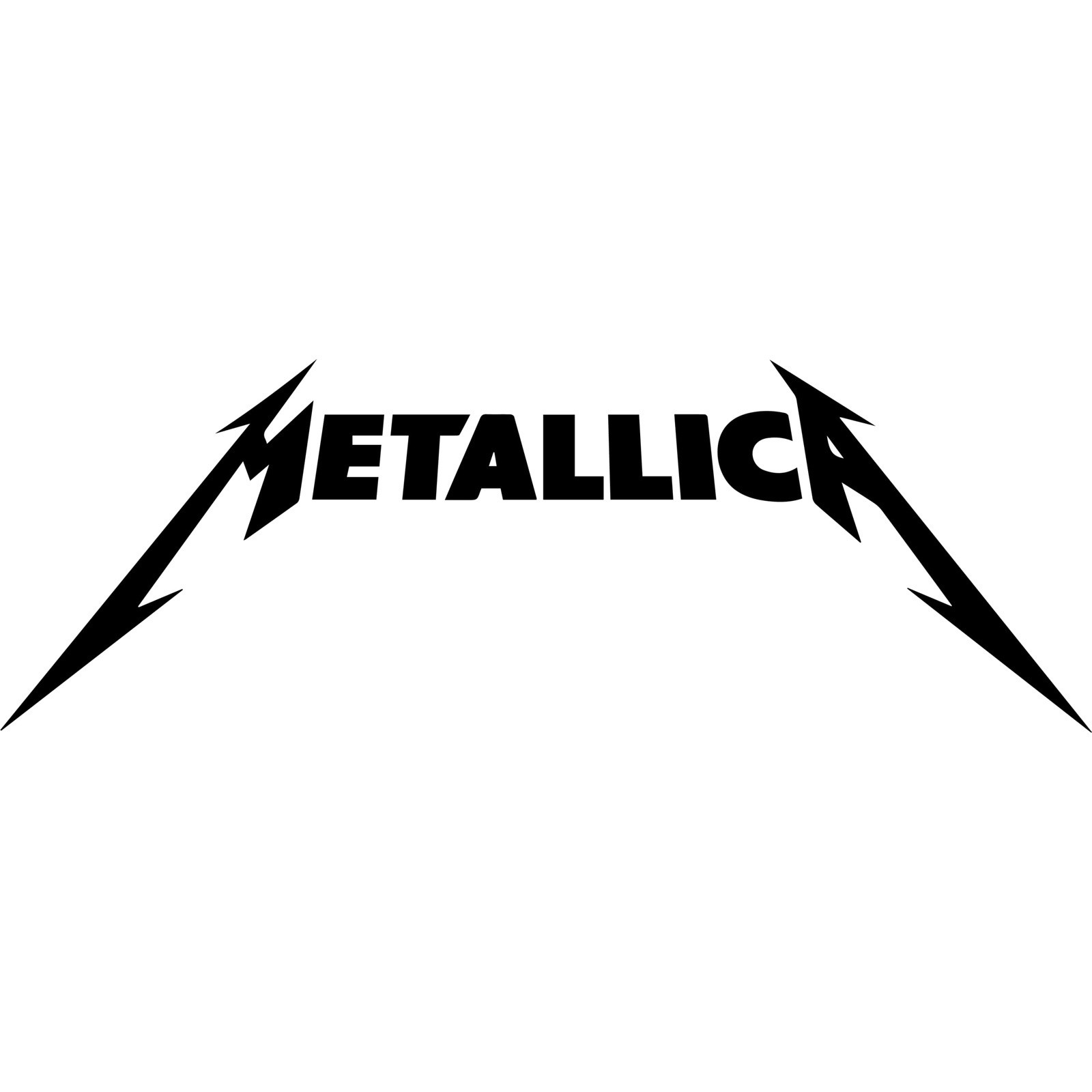 METALLICA Logo Vinyl Decal Sticker Die Cut Rock Band
