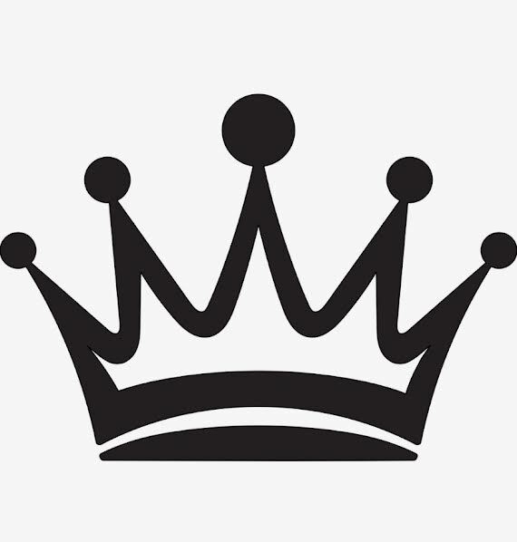 Crown Vinyl Sticker Decal King Queen – Choose Size & Color