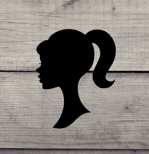 Barbie Head Decal – It's a Barbie World – Vinyl Decal – Cars, Laptops, Stanley