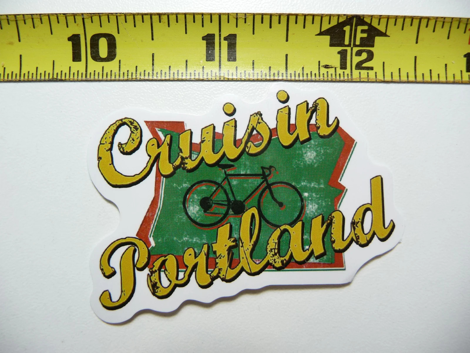 OREGON BIKE BIKING PORTLAND SMALL STICKER DECAL PRIDE SOUVENIR TRAVEL MEMORIES
