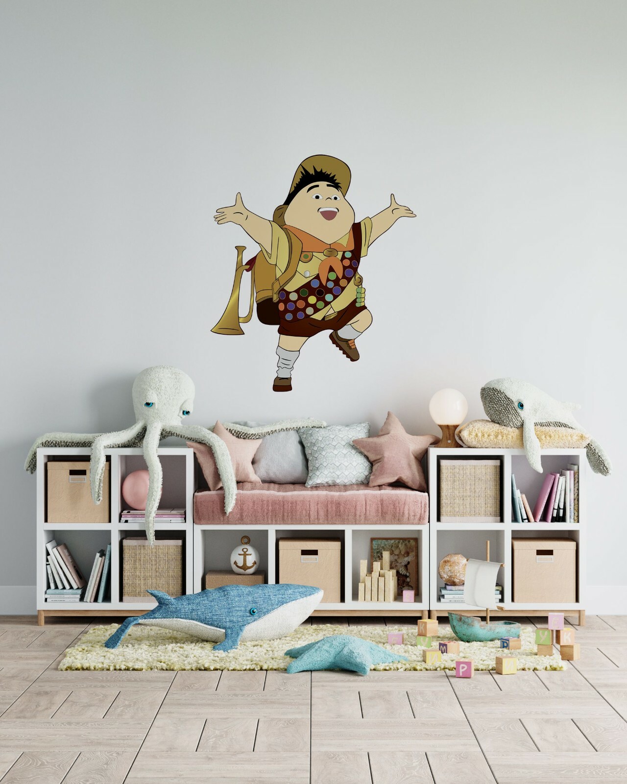 Vinyl Russell The Young Explorer Decor Up Movie Design Home Wall Art Decal 20×22