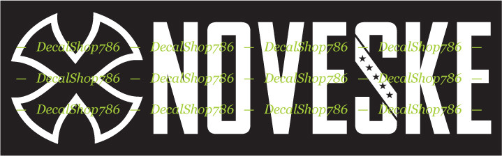 Noveske Firearms – Outdoor/Hunting Sports – Vinyl Die-Cut Peel N' Stick Decals