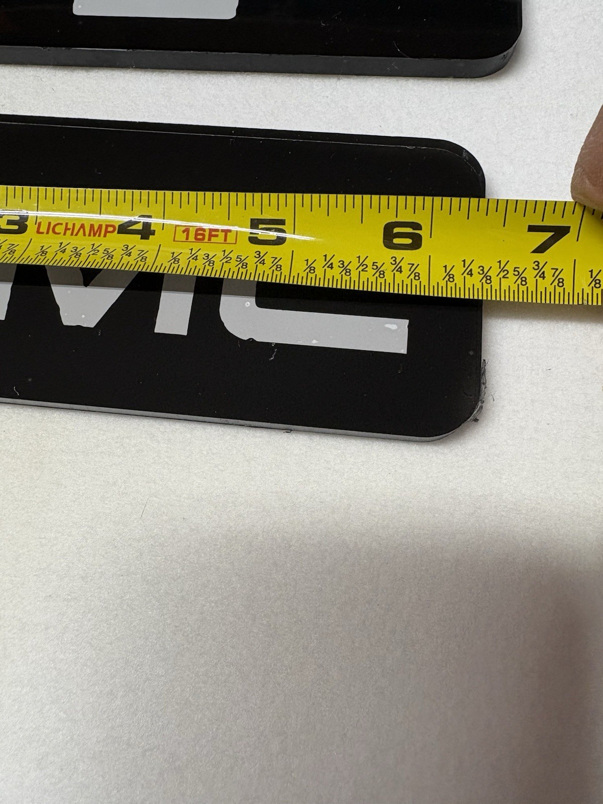 1/4 Inch Acrylic Logo