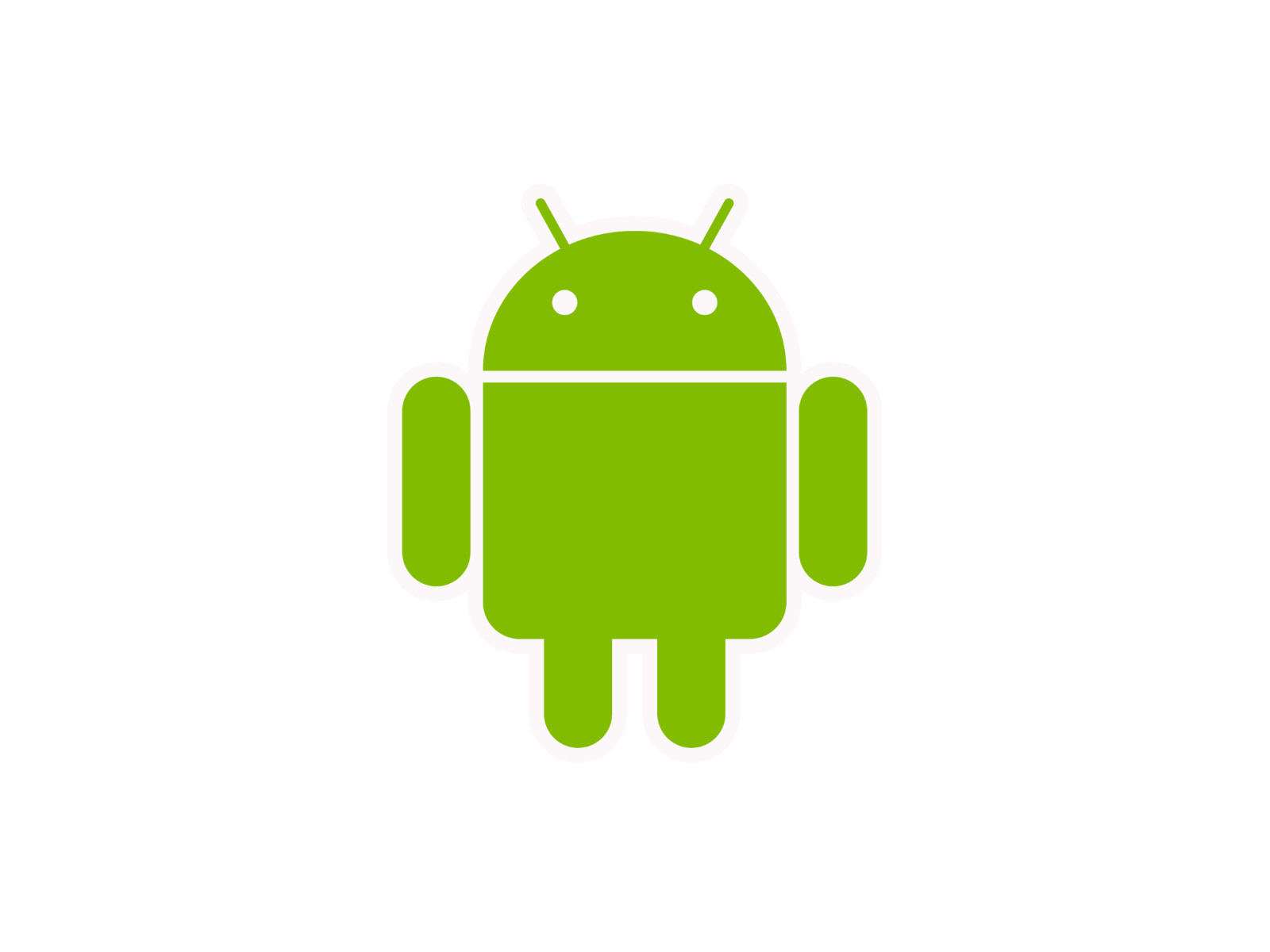 Android mascot robot vinyl sticker decal – many sizes and colors available