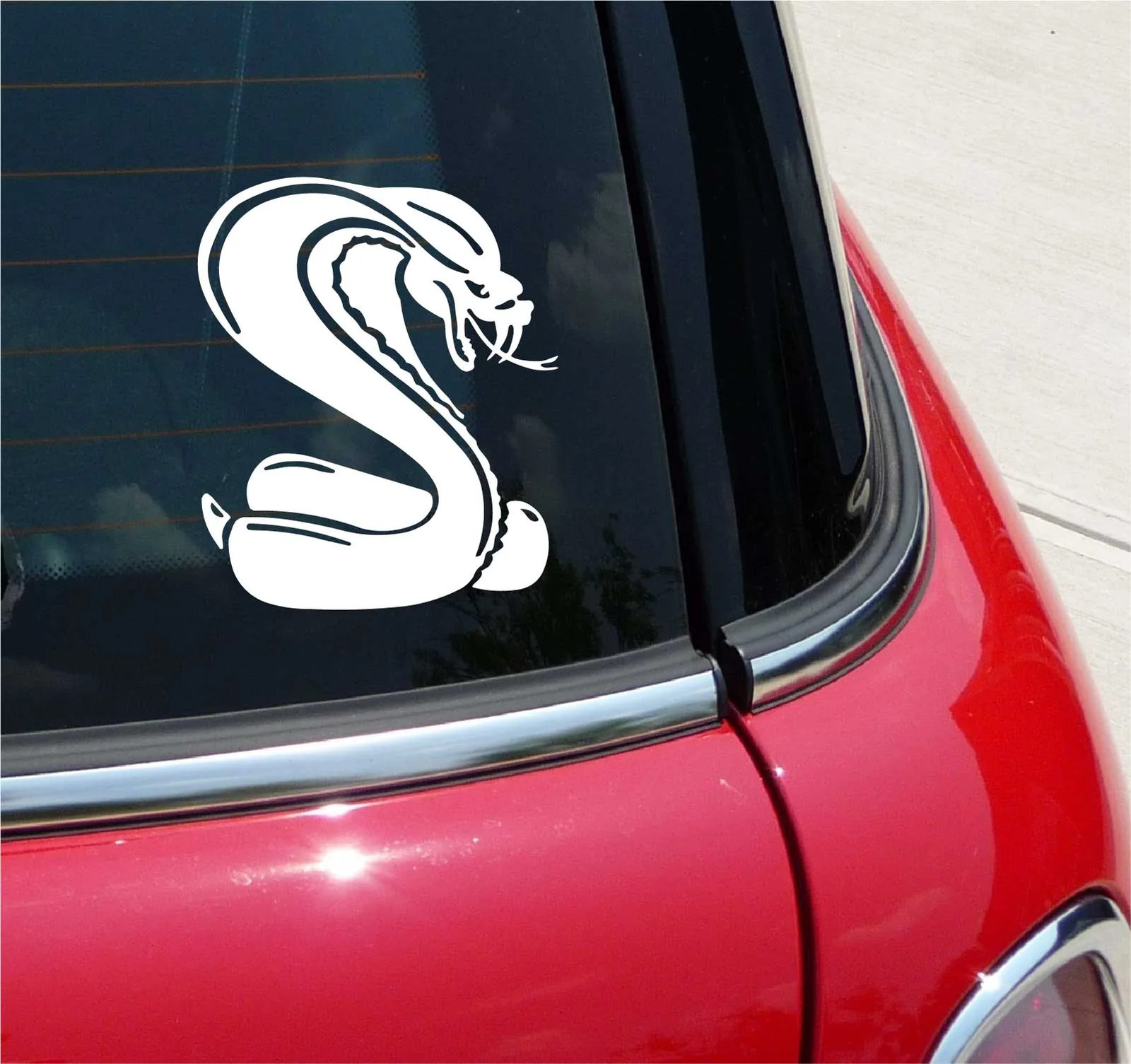 COBRA COBRAS SNAKE SNAKES GRAPHIC DECAL STICKER ART CAR WALL DECOR