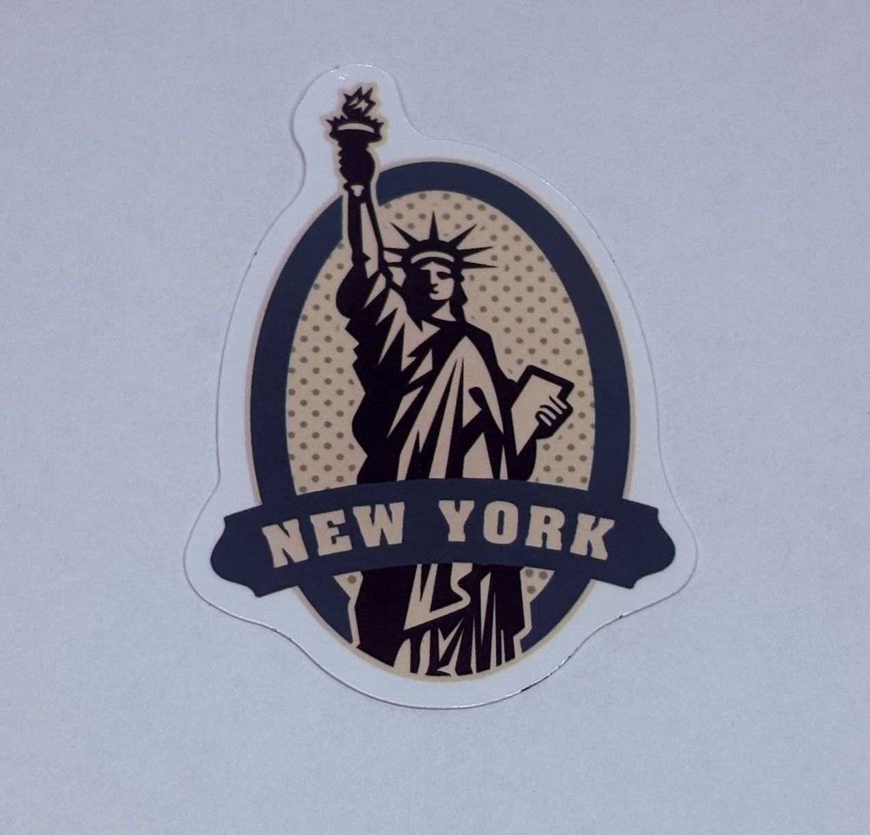Statue Of Liberty Sticker NYC Travel City Tour Art Decal Vinyl Souvenir Tc9