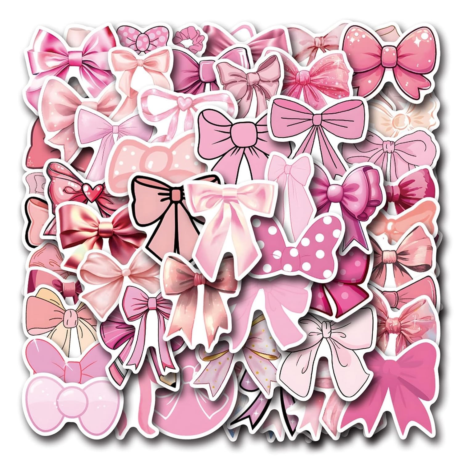 Weightlifting Stickers for Water Bottle Laptop Fitness Girl Decals 50PCS