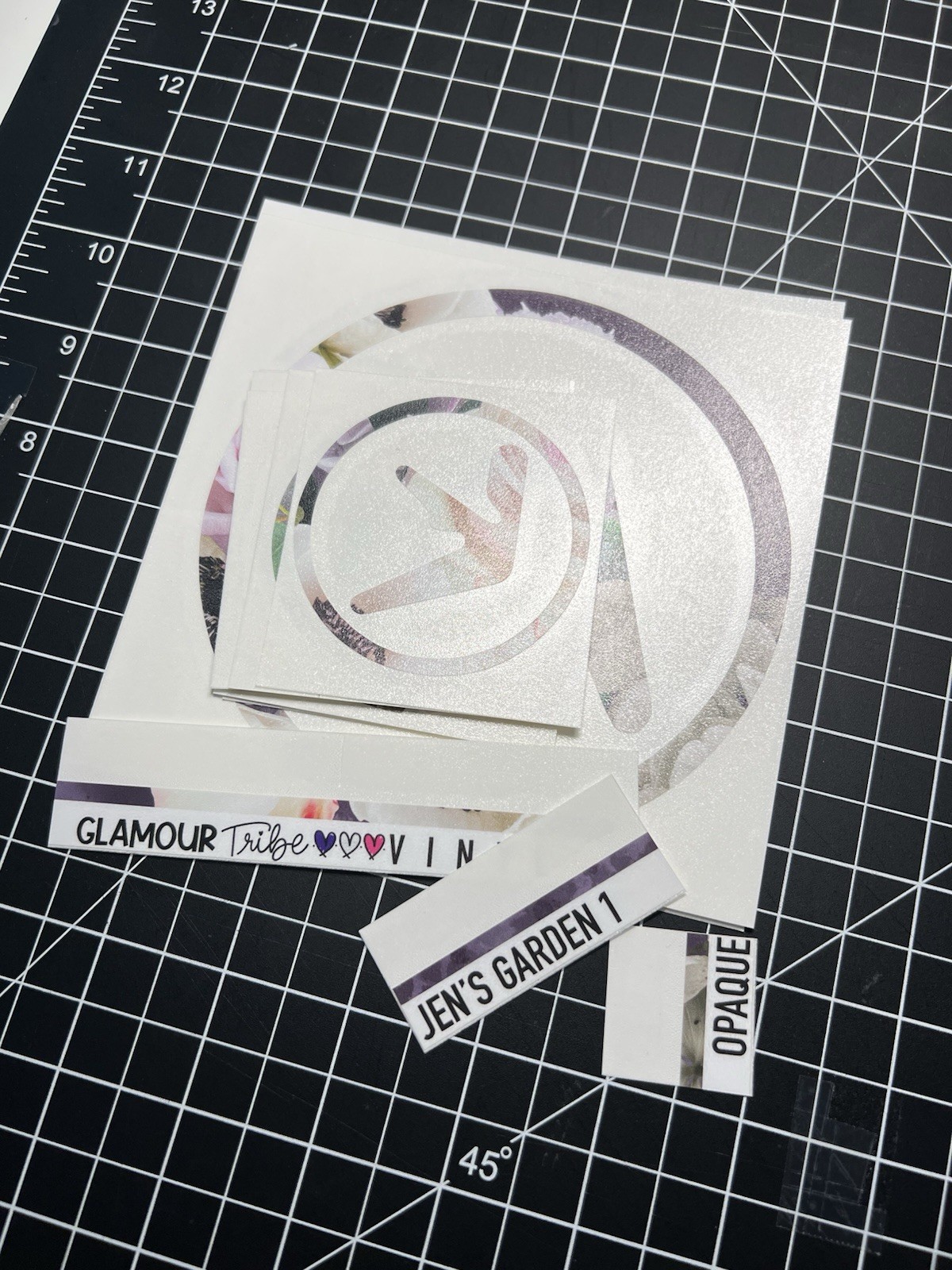 AFX Vinyl Decal Sheet Jens Garden1 – 2x5in + 8×2.5in Aphex Twin Stickers