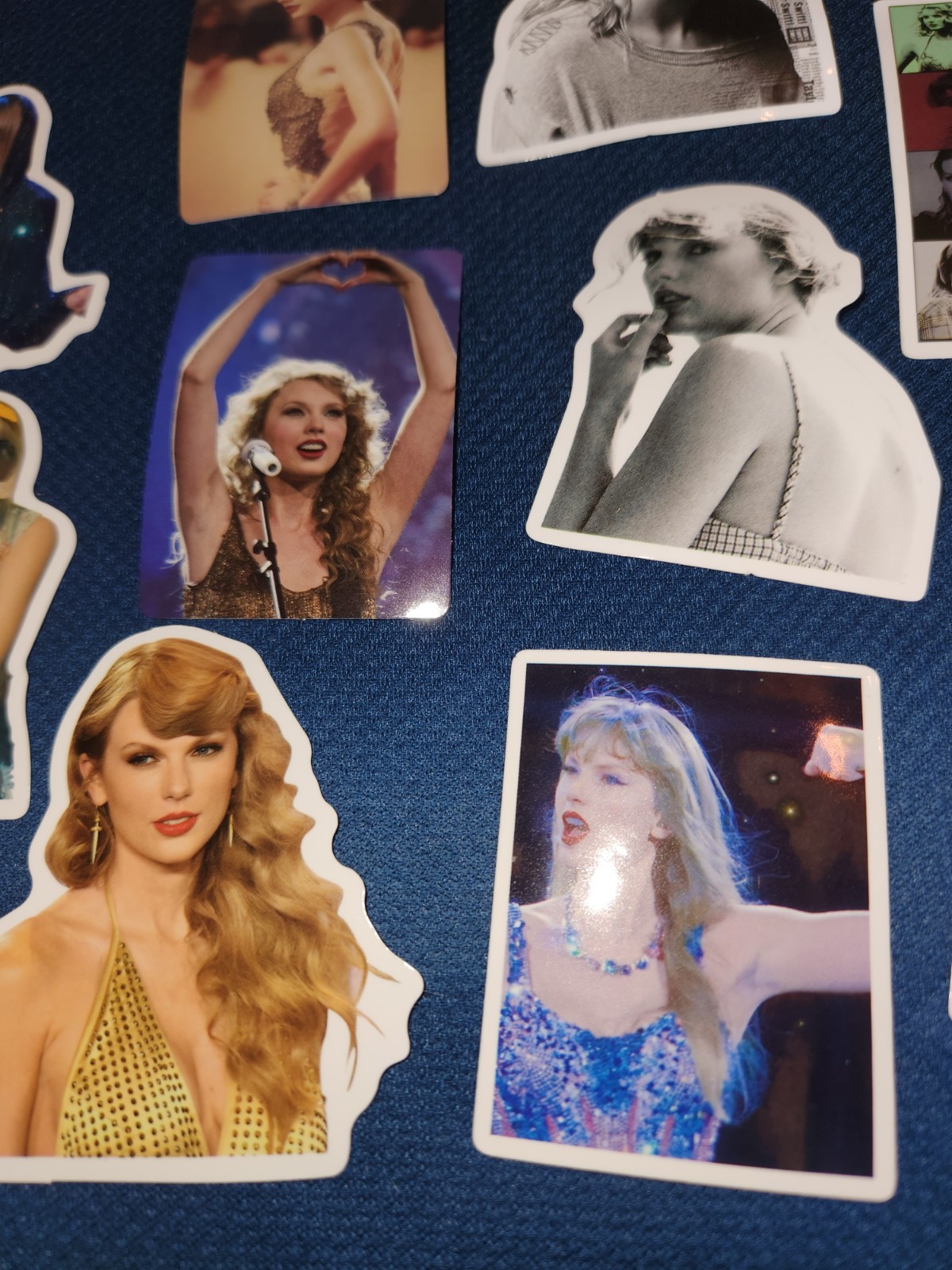 10 Taylor Swift Face Stickers, Swiftie Stickers, Laptop Stickers, Swiftie Decals