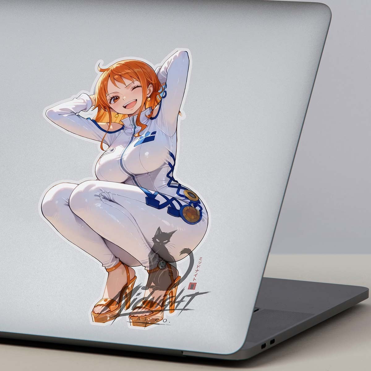 Nami 7in Vinyl Sticker Anime Manga Waifu Lewd Laptop Skateboard Car Luggage