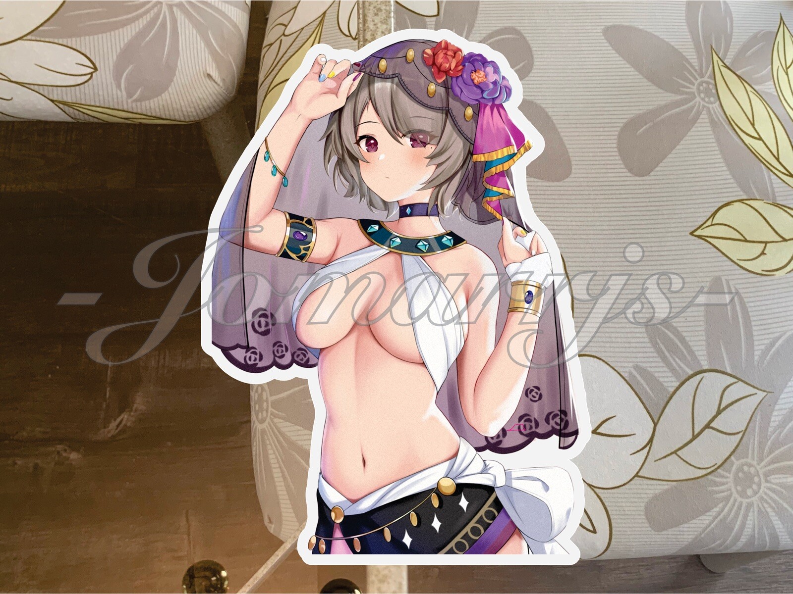 Honkai Impact Anime Rita Rossweisse Bikini Sun Fun "Glamour" Sticker waifu b