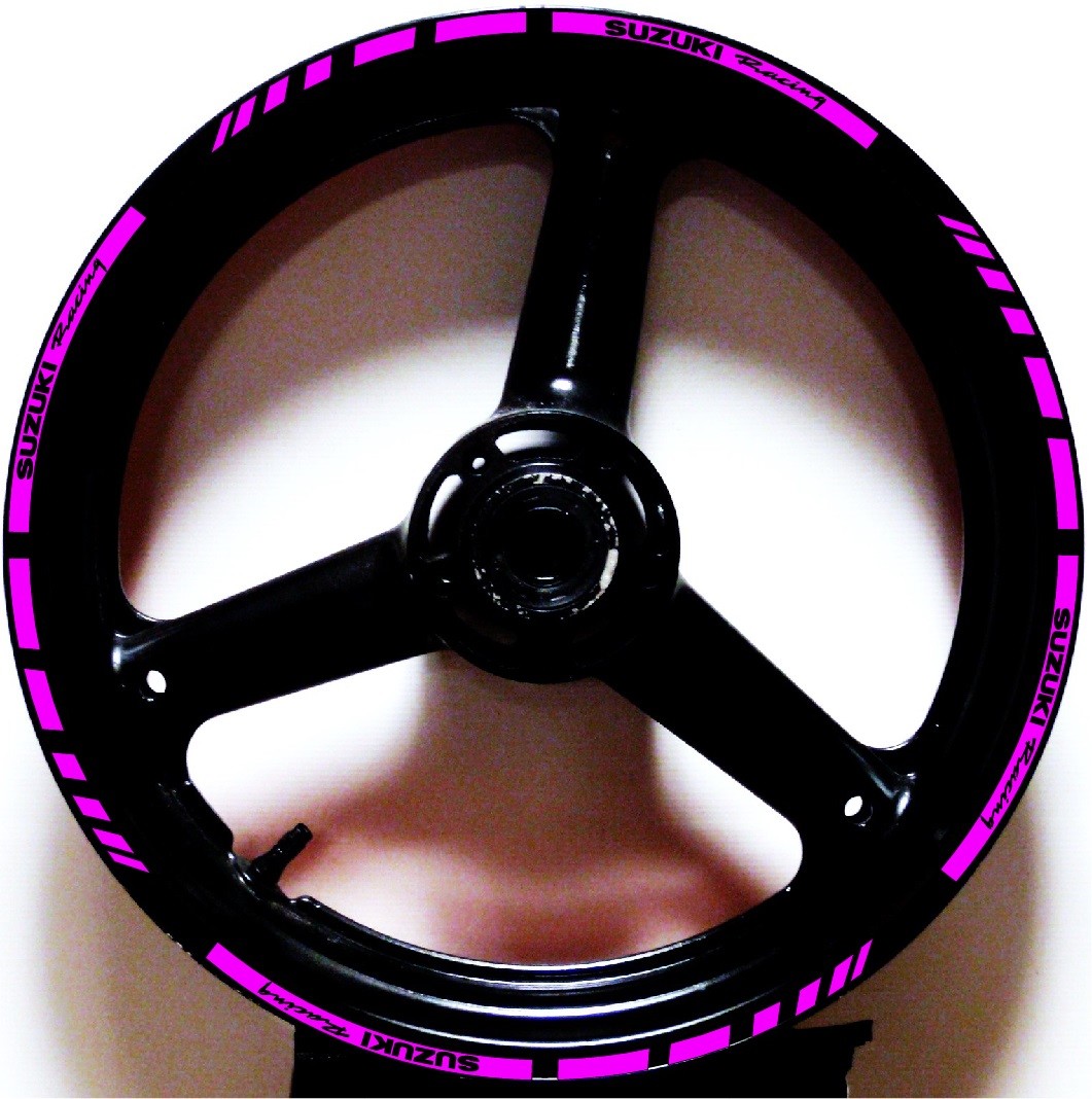 CUSTOM GP RIM STRIPE WHEEL DECAL TAPE STICKER SUZUKI Racing GSX 600 750 KATANA R