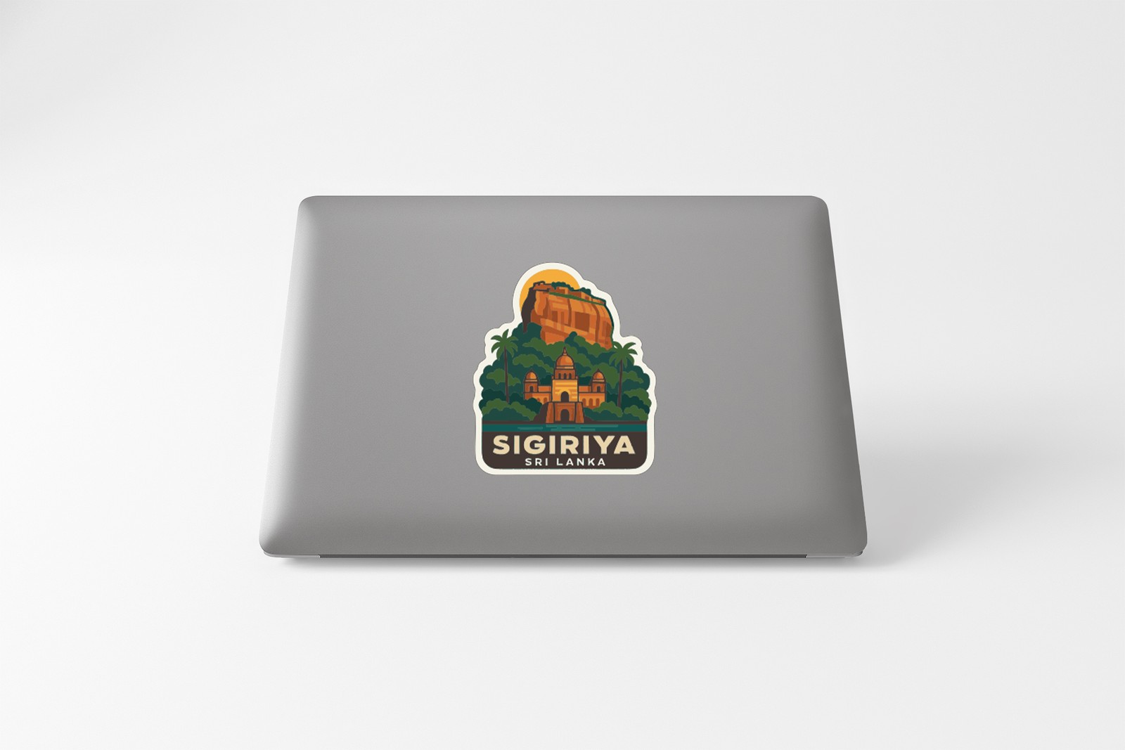 Sigiriya Rock Fortress Sri Lanka Sticker Decal Vinyl Die-Cut Symbolic Landmark
