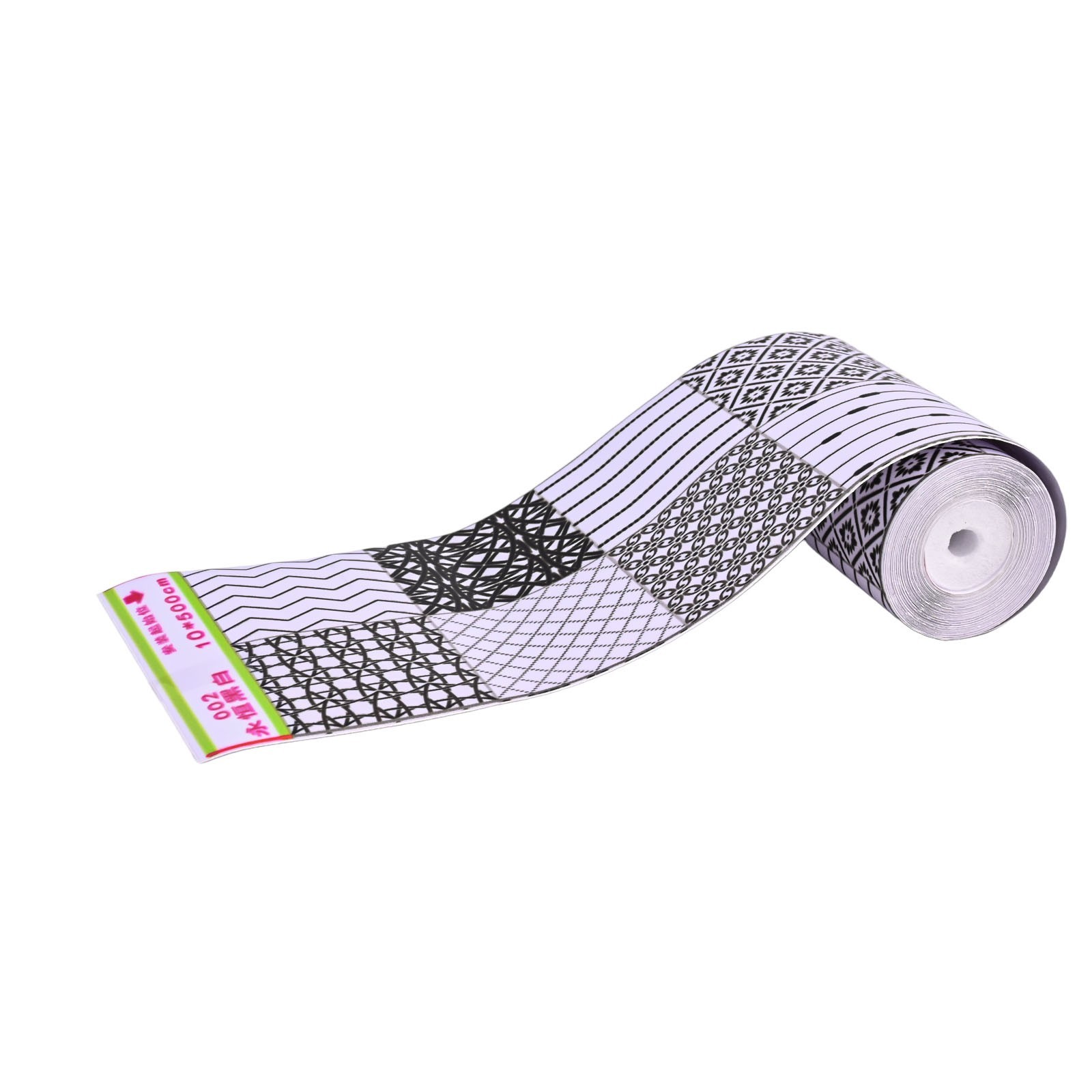 Kitchen Bathroom Wall Stickers Self Waterproof Waist Line Design