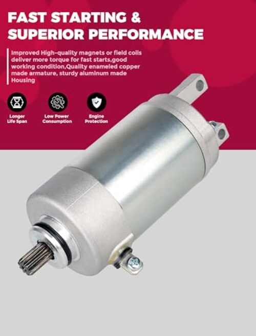 Starter for Yamaha Grizzly 125 2004-2013/Breeze 125 1989-2004 3FA-81890-00-00