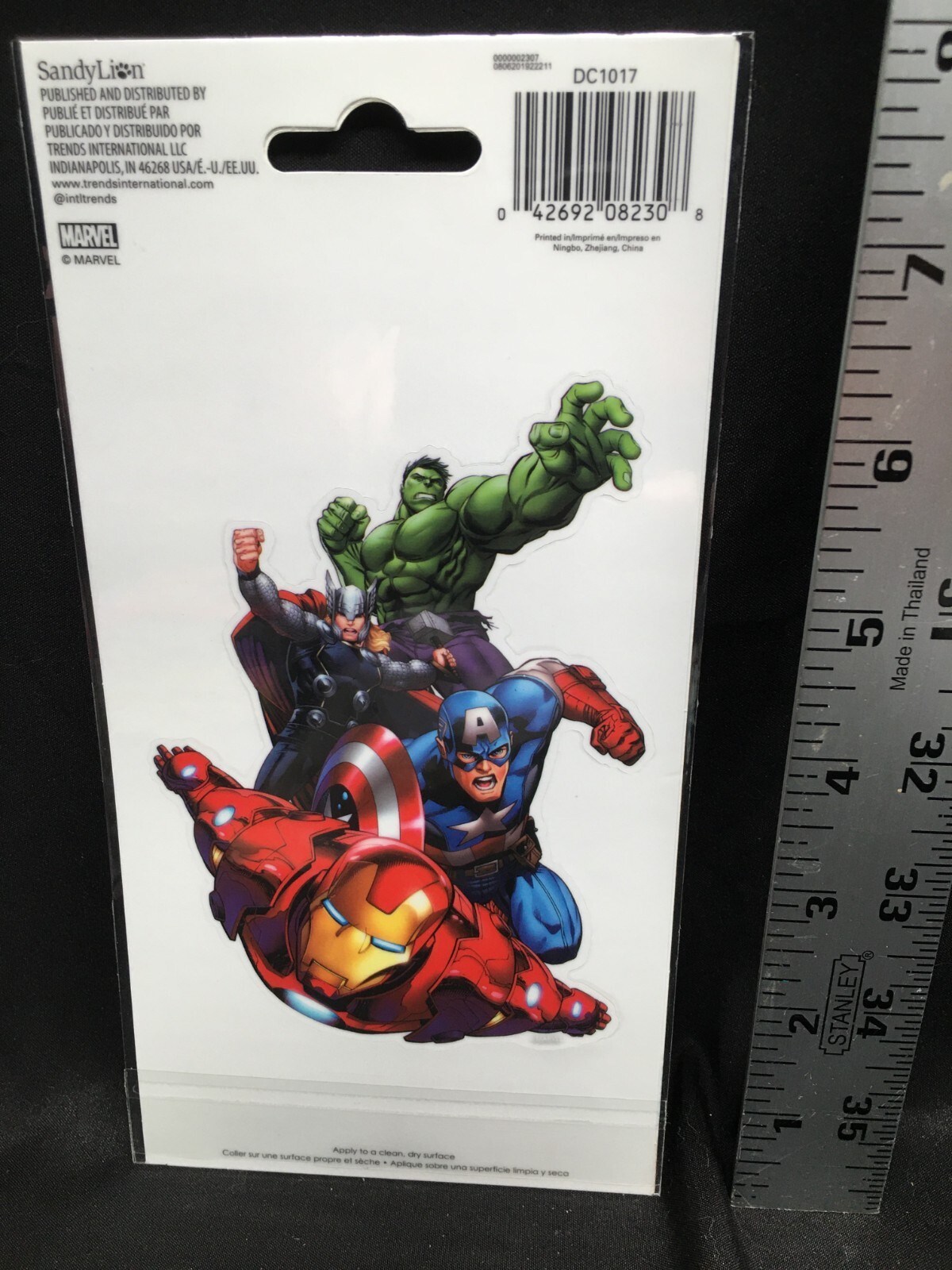 Marvel Avengers Sticker Decal Sheet New Unused