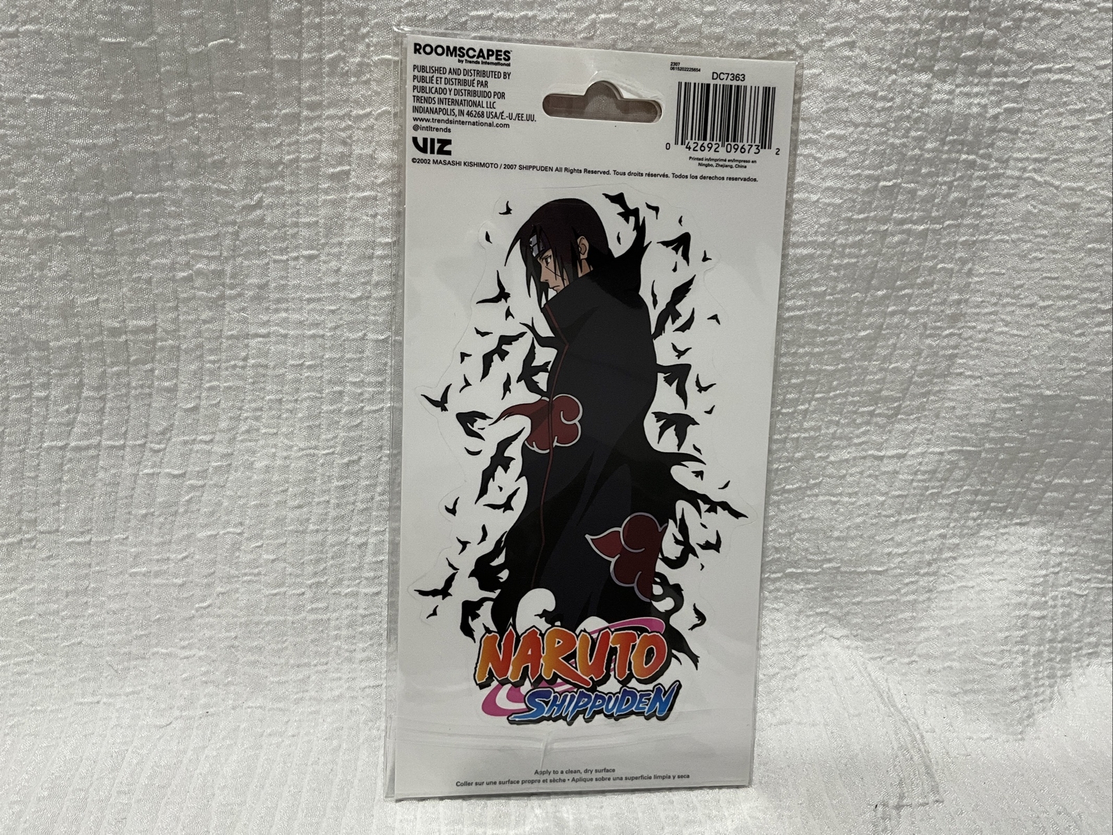 Naruto Shippuden Car Window Decal Sticker 3.5in x 6in NEW!!