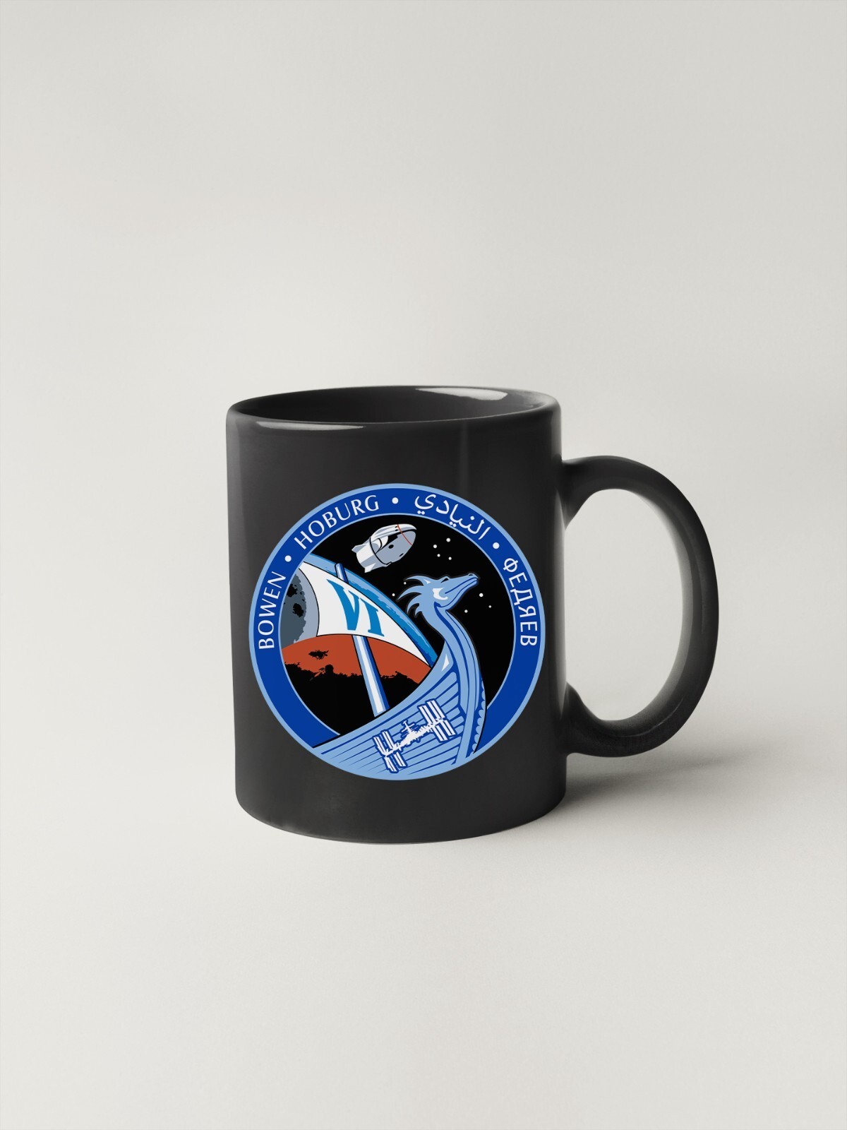 NASA SpaceX Crew-6 Mission Patch Sticker Decal NASA Commercial Crew Flight