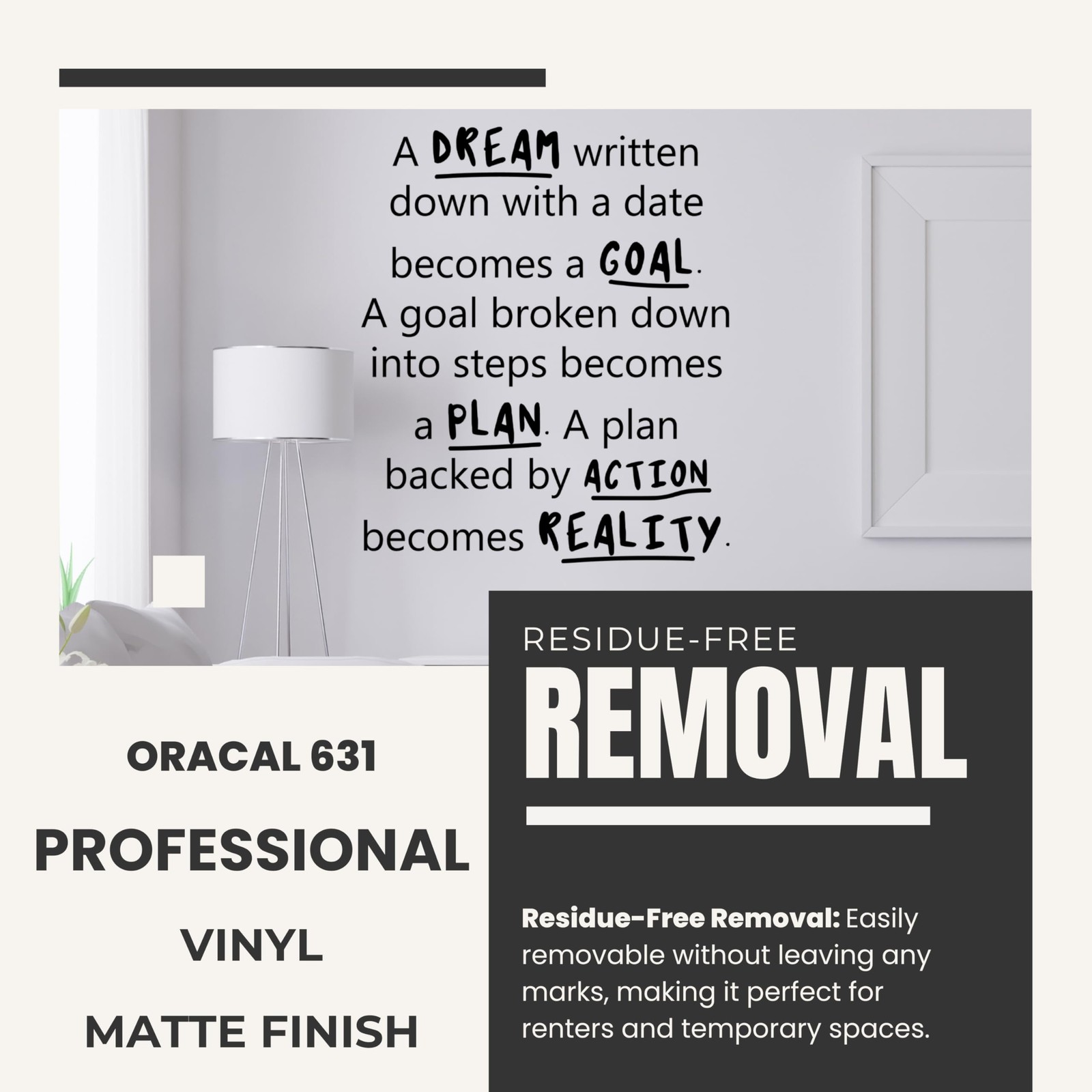 Motivational and Inspirational Office Wall Decal Sticker Vinyl Quotes for Bus…