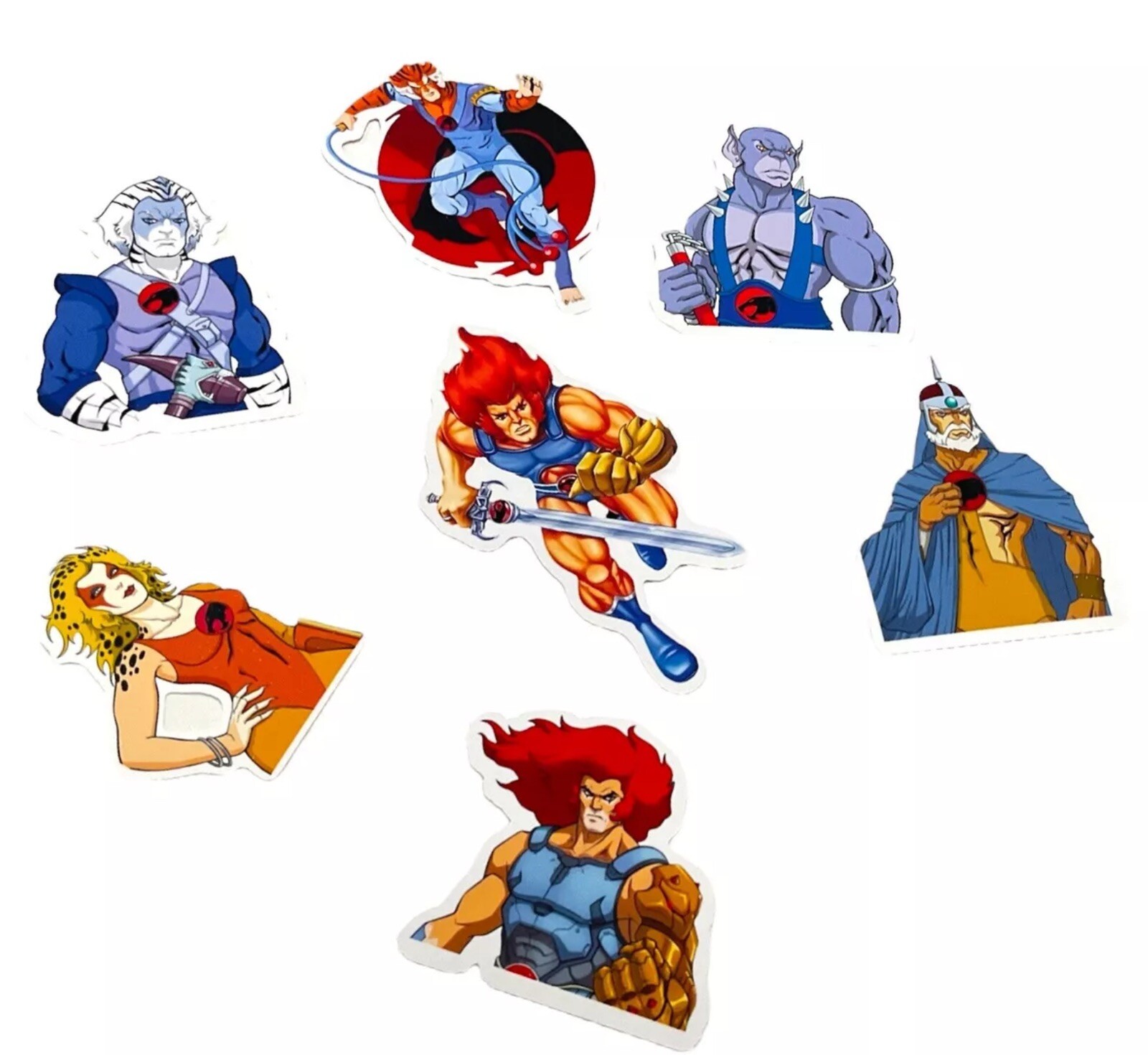 Saturday Morning Cartoons 1980s Stickers Classic 20 Pack He-Man Thundercats Jem
