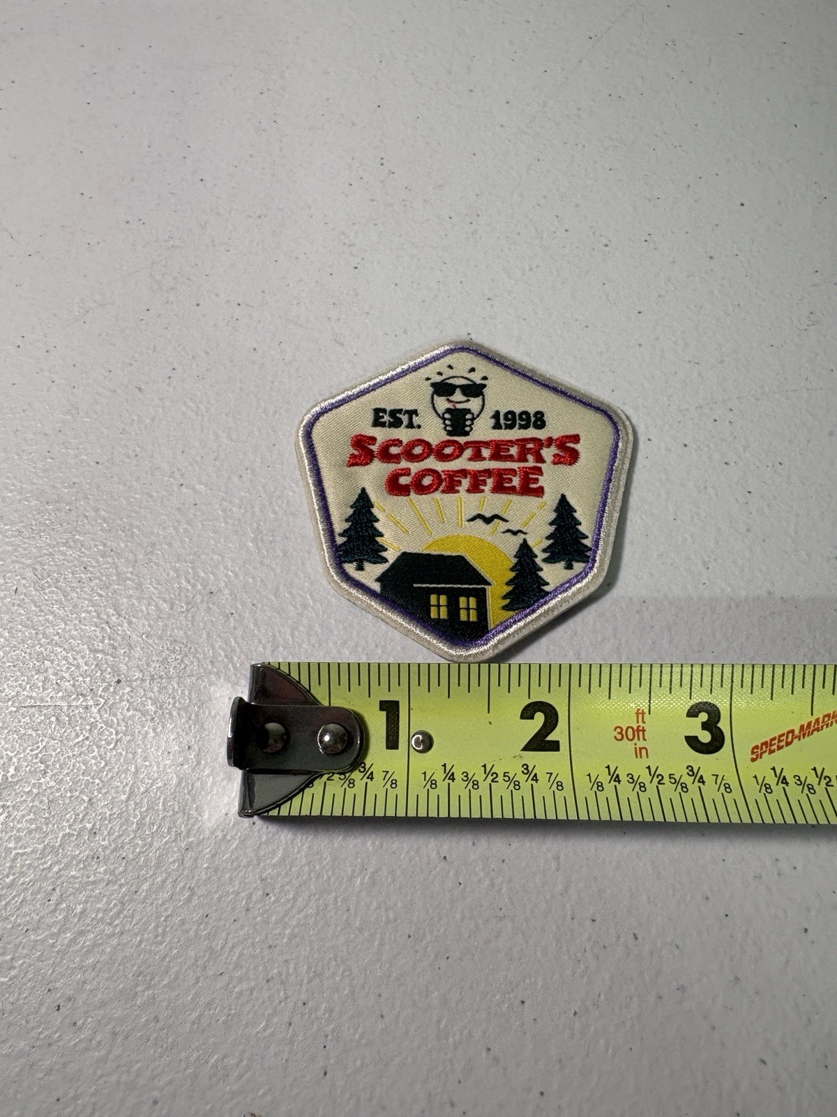 Scooters Coffee Patch With Adhesive On Back From May 13th 2026