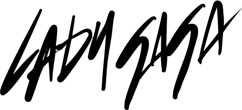 Vinyl Decal Truck Car Sticker Laptop – Music Bands Lady Gaga Logo