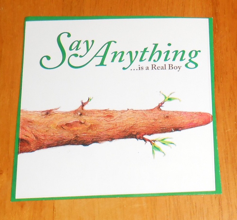 Say Anything…Is a Real Boy Sticker Original Promo (square) 3.25×3.25