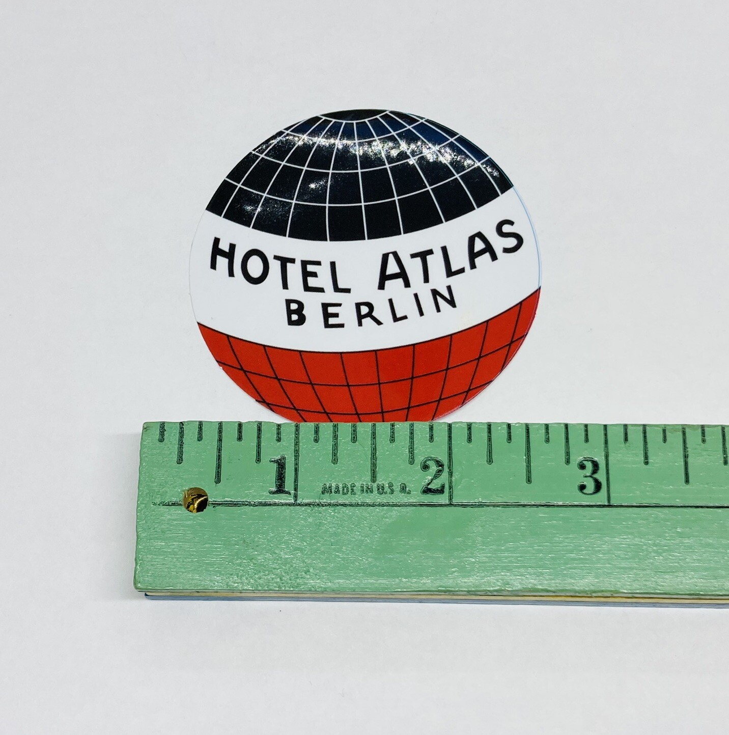 Hotel Atlas Sticker Berlin Art Decal Vinyl Travel Souvenirs Tc6