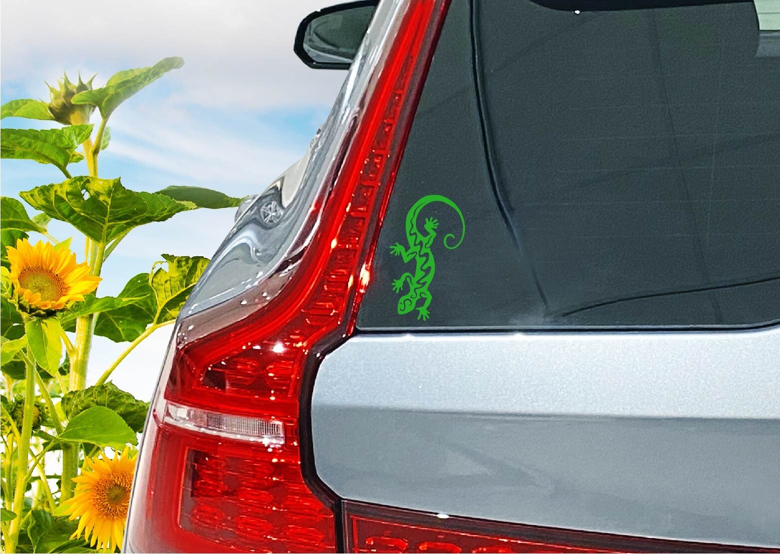 Gecko Decal Sticker Lizard Pet Reptile Love Sticky Feet Leopard Day Tokay Frog