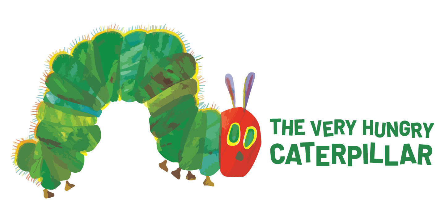 Home Nursey Children's Picture Book Decor Caterpillar Design Vinyl Wall Decal