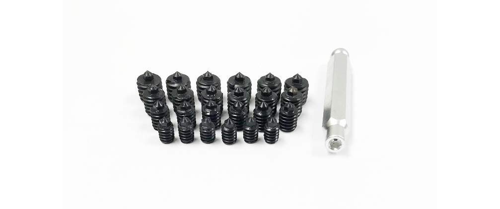 25 Piece 1/4-20, 5/16-18, 3/8-16, 7/16-14 Transfer Screw Set Pack of 1