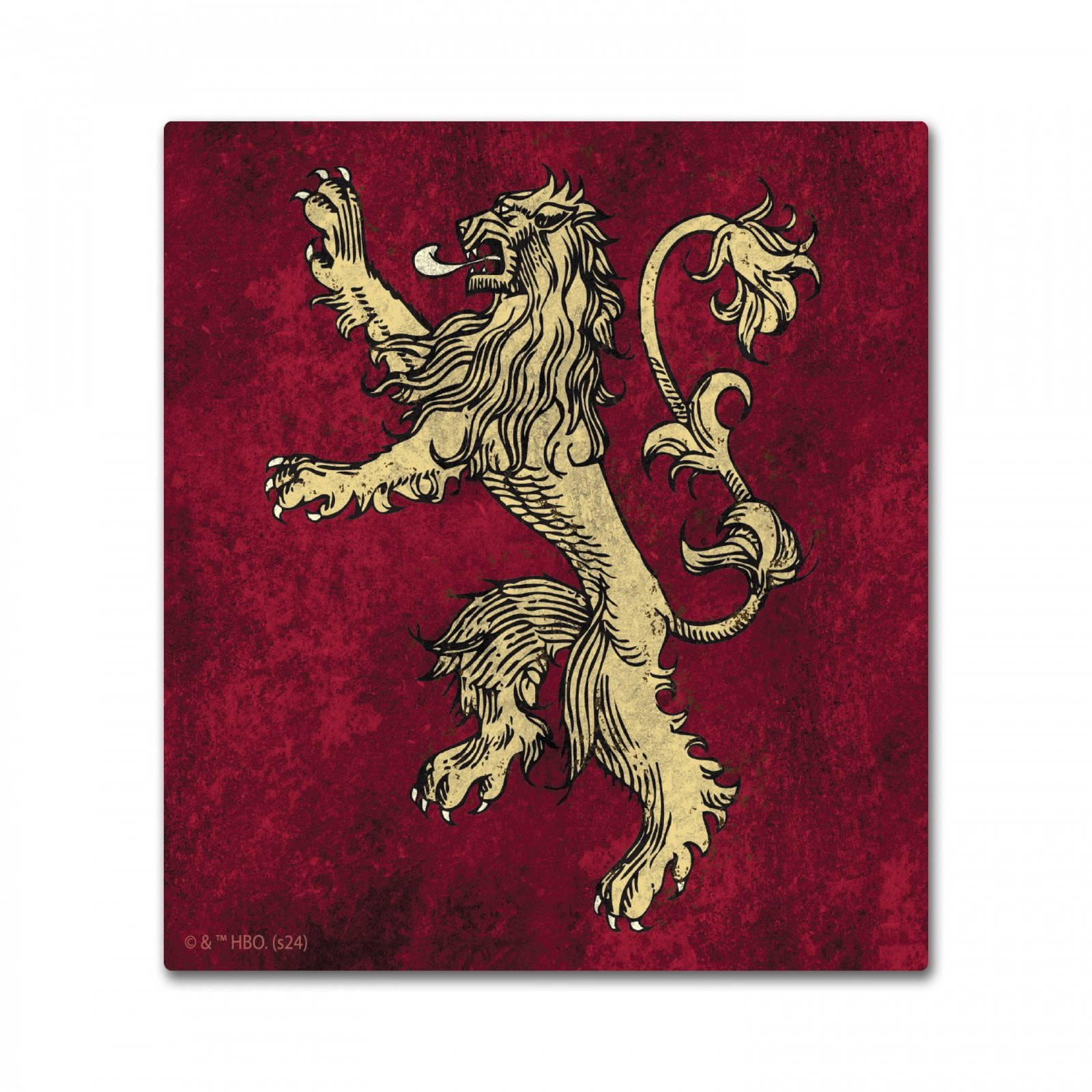 Game of Thrones House Lannister Sigil Car Decal Multi-Color