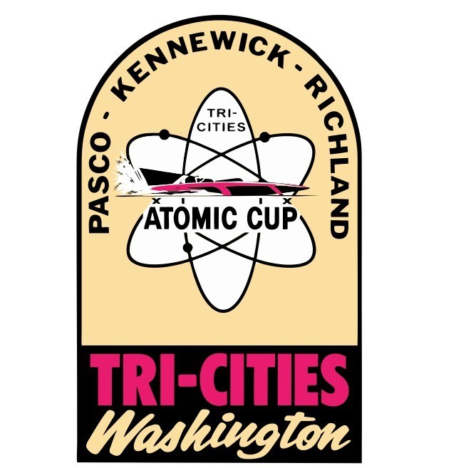Tri Cities Washington Vintage Style Sticker Decal R8635