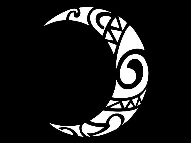 CELTIC TRIBAL MOON Vinyl Decal Car Sticker Wall Truck CHOOSE SIZE COLOR
