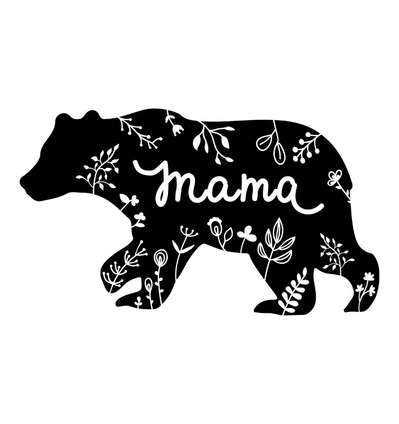 Mama Bear Fridge Magnet